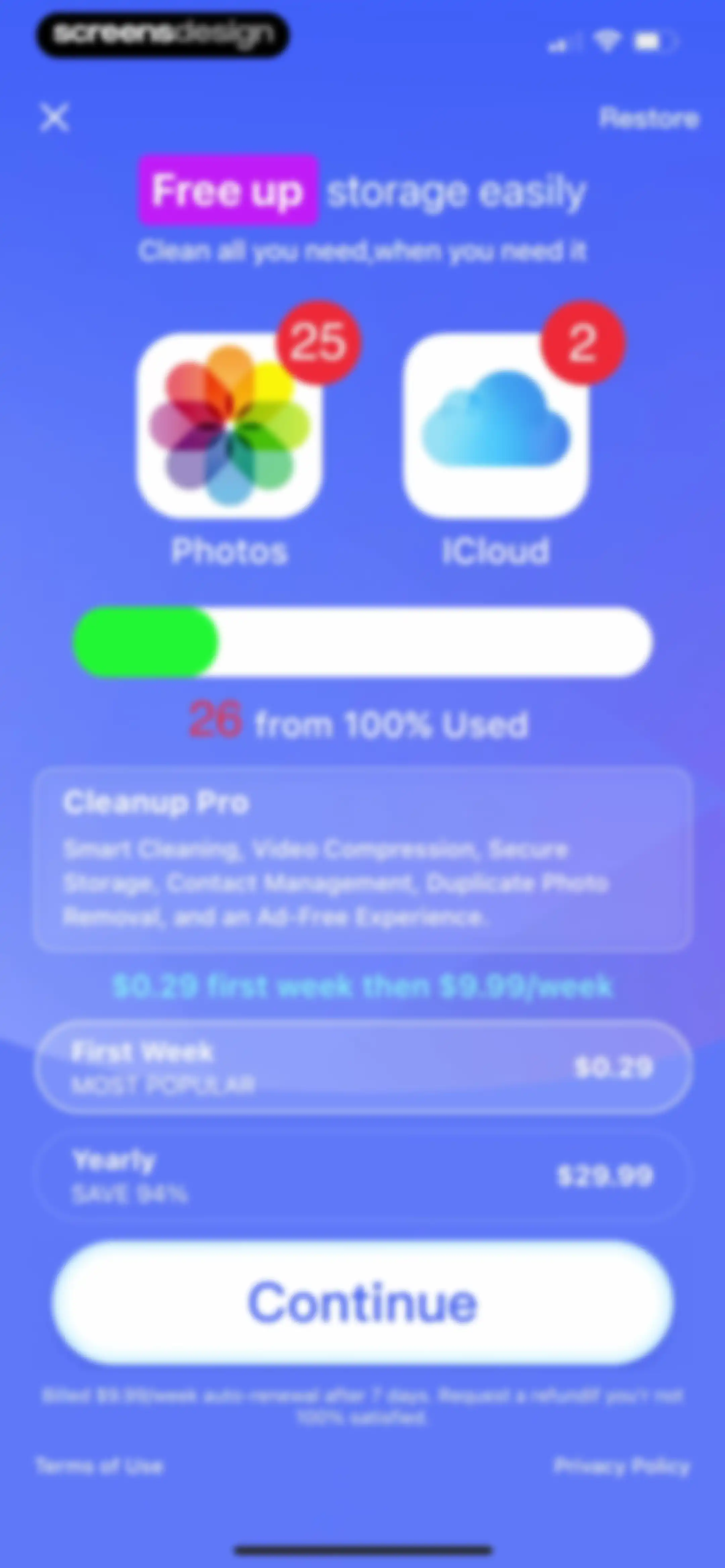 Powerful Cleaner-Clean Storage screen 2