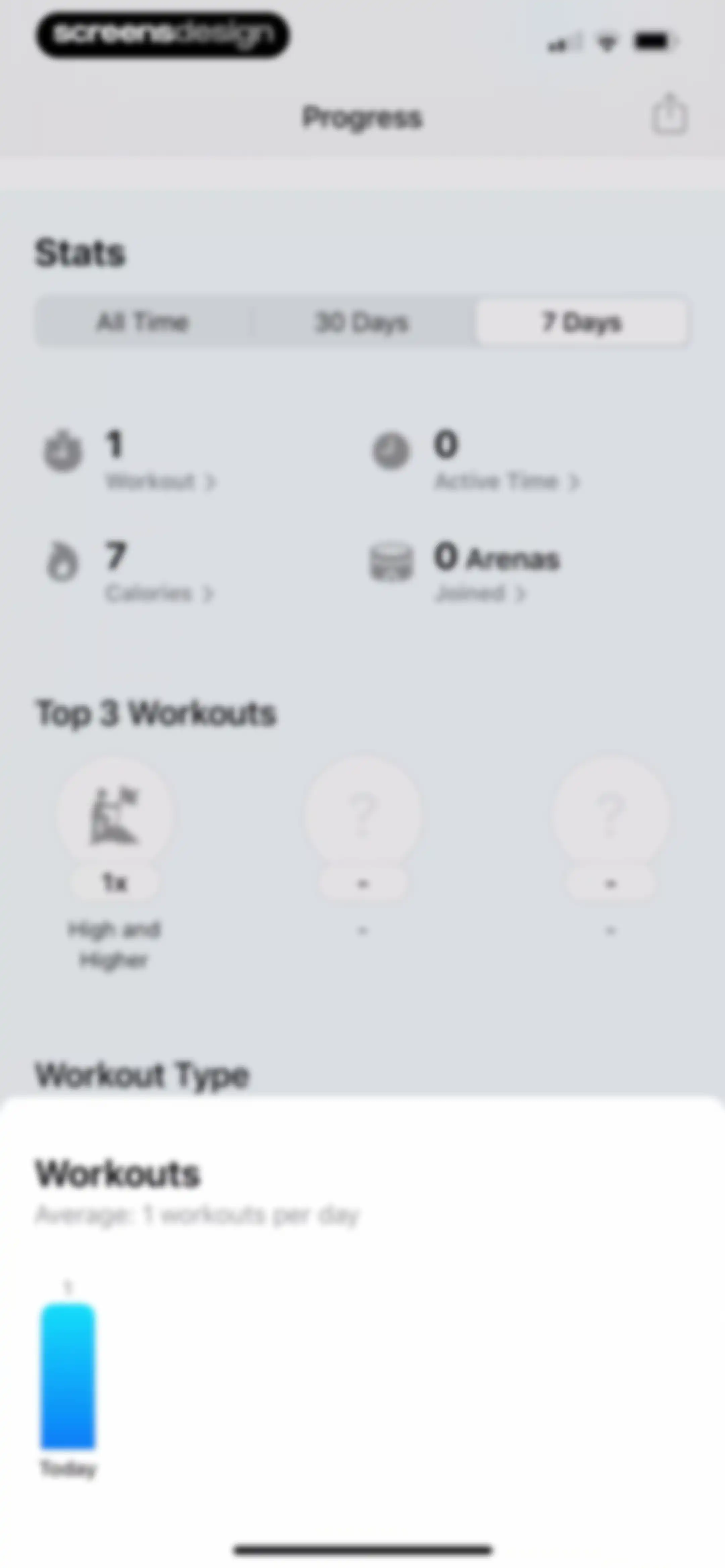 Seven: 7 Minute Workout screen 118