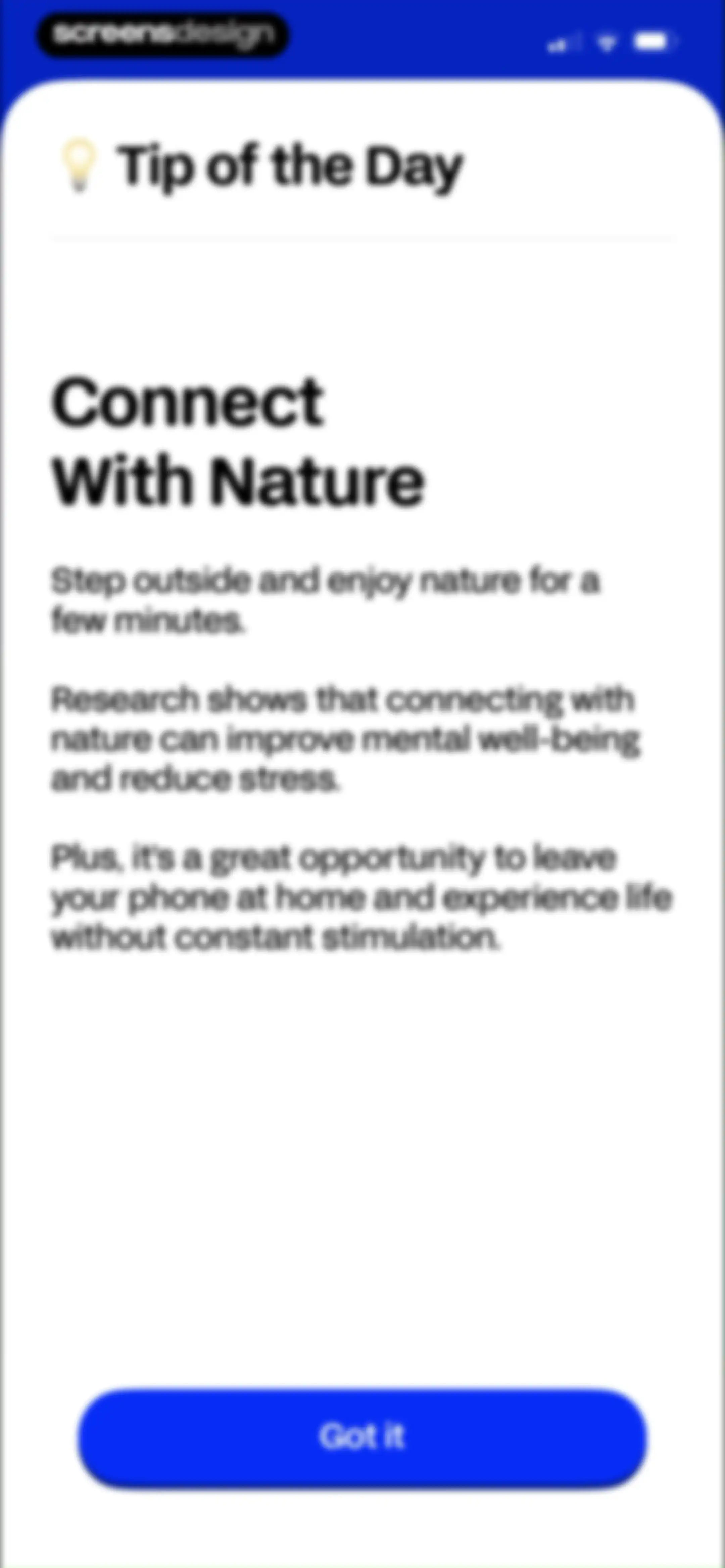 BePresent: Screen Time Control screen 68