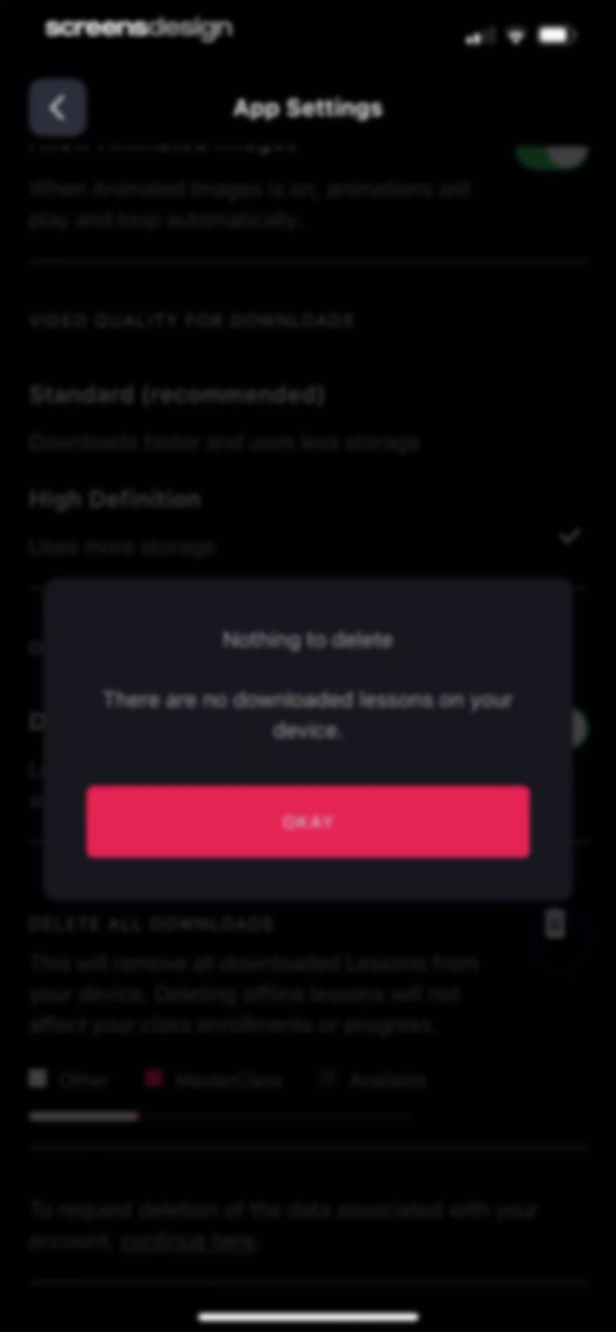 MasterClass: Online Classes screen 48