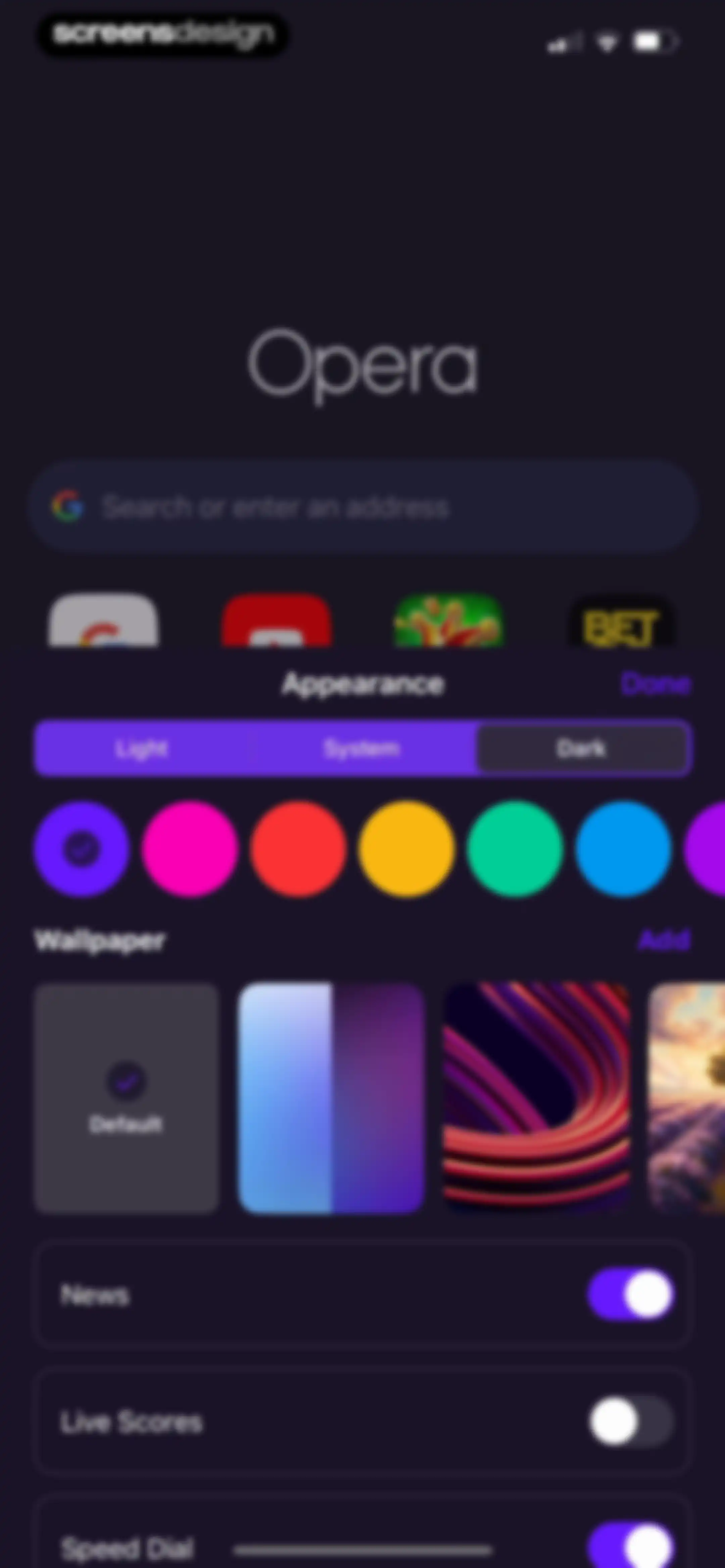Opera: AI browser with VPN screen 5