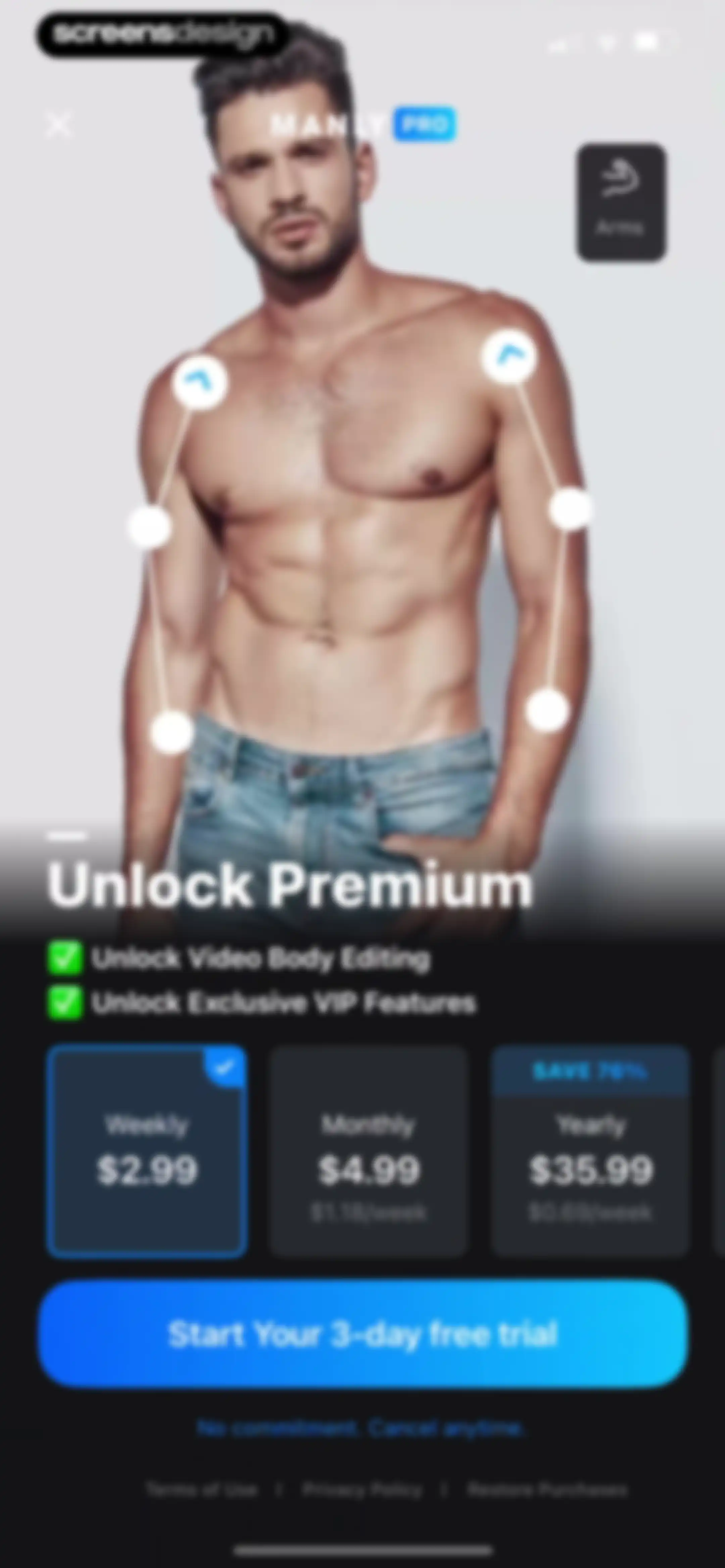 Manly - AI Photo Editor screen 10