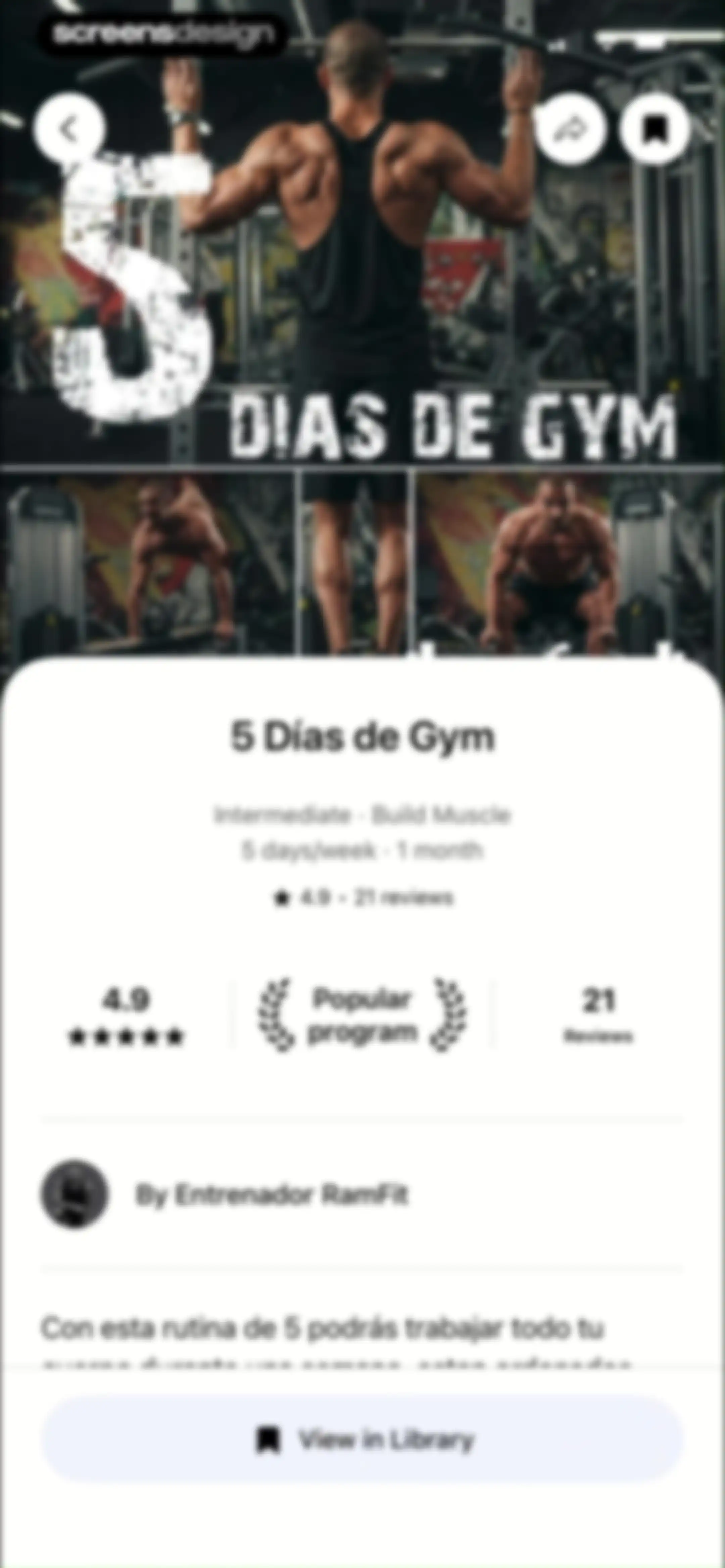 Lyfta: Gym Workout Tracker Log screen 170