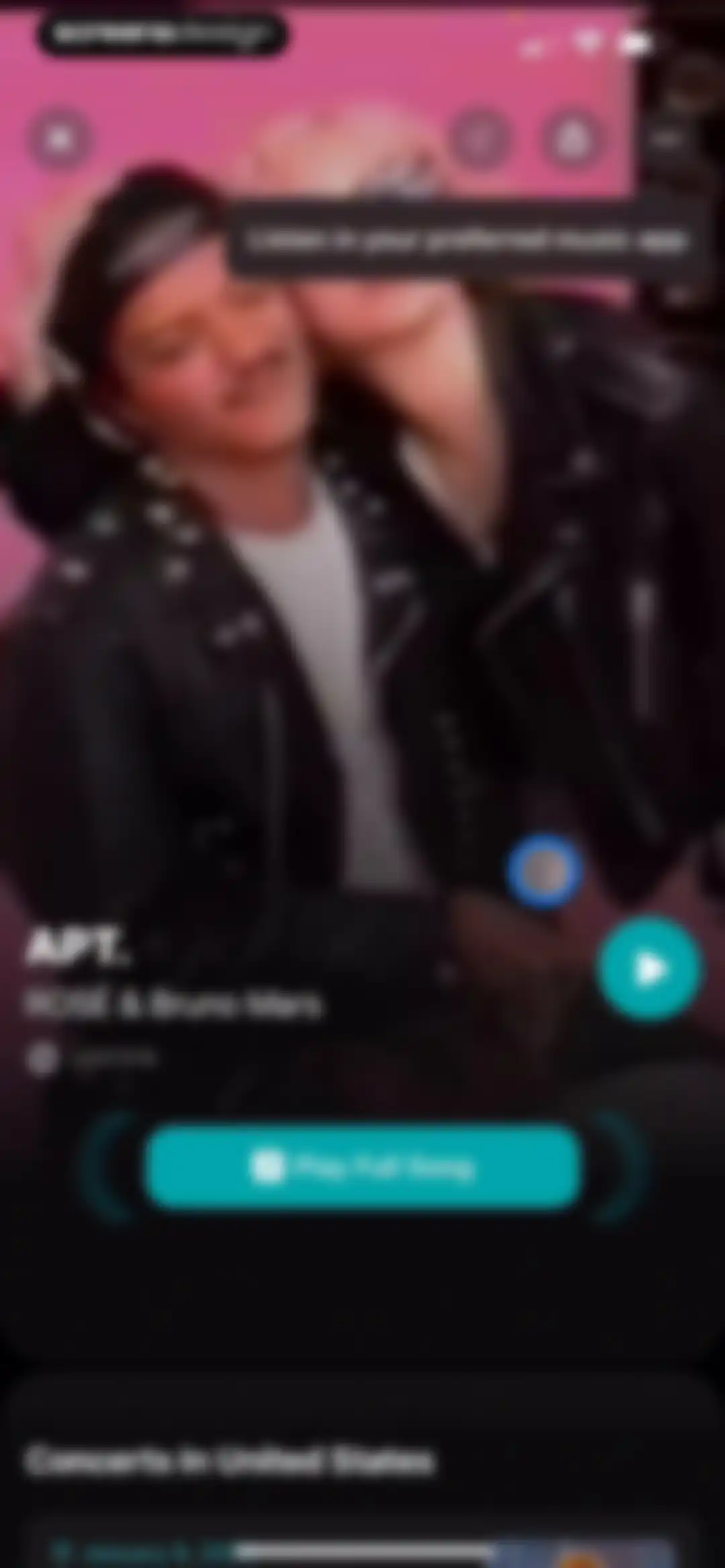 Shazam: Find Music & Concerts screen 5