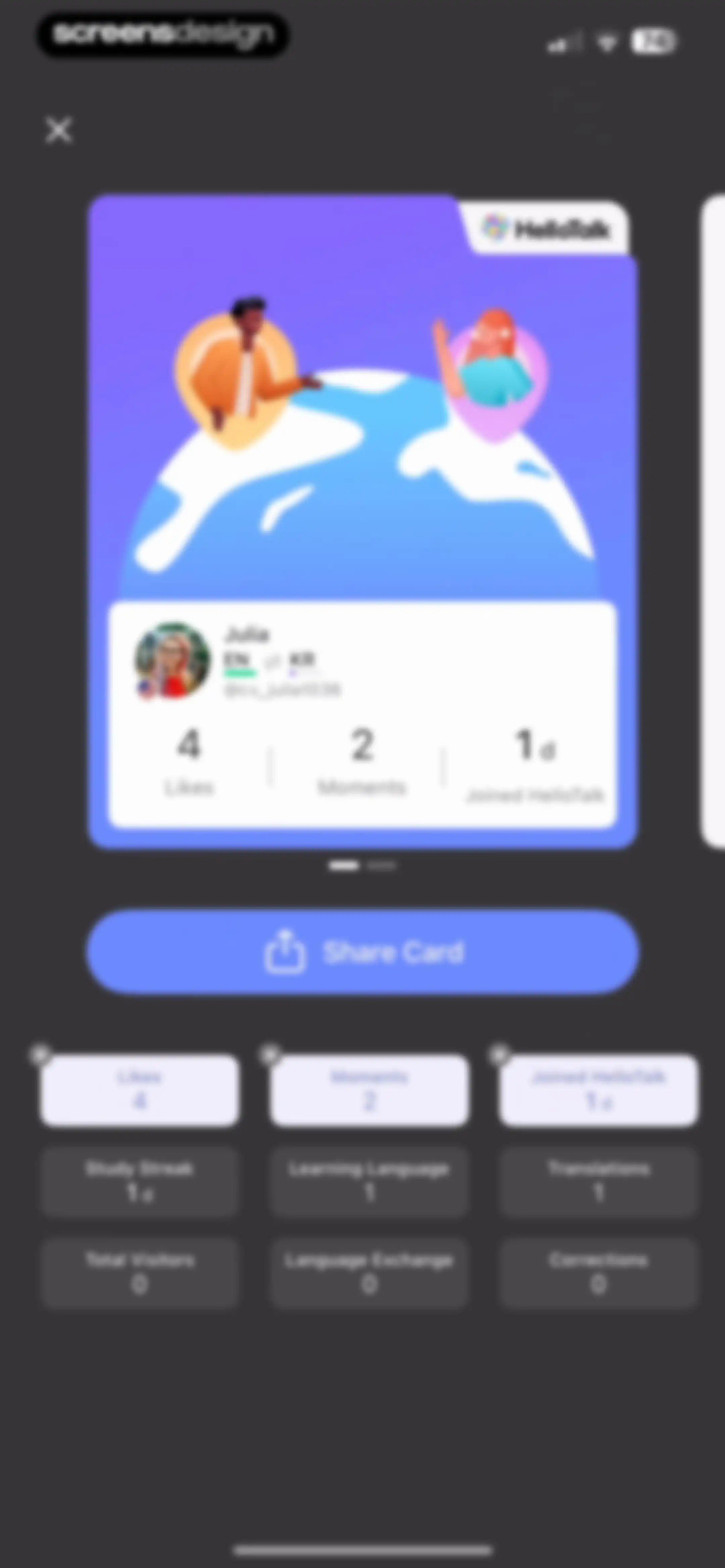 HelloTalk - Language Learning screen 219