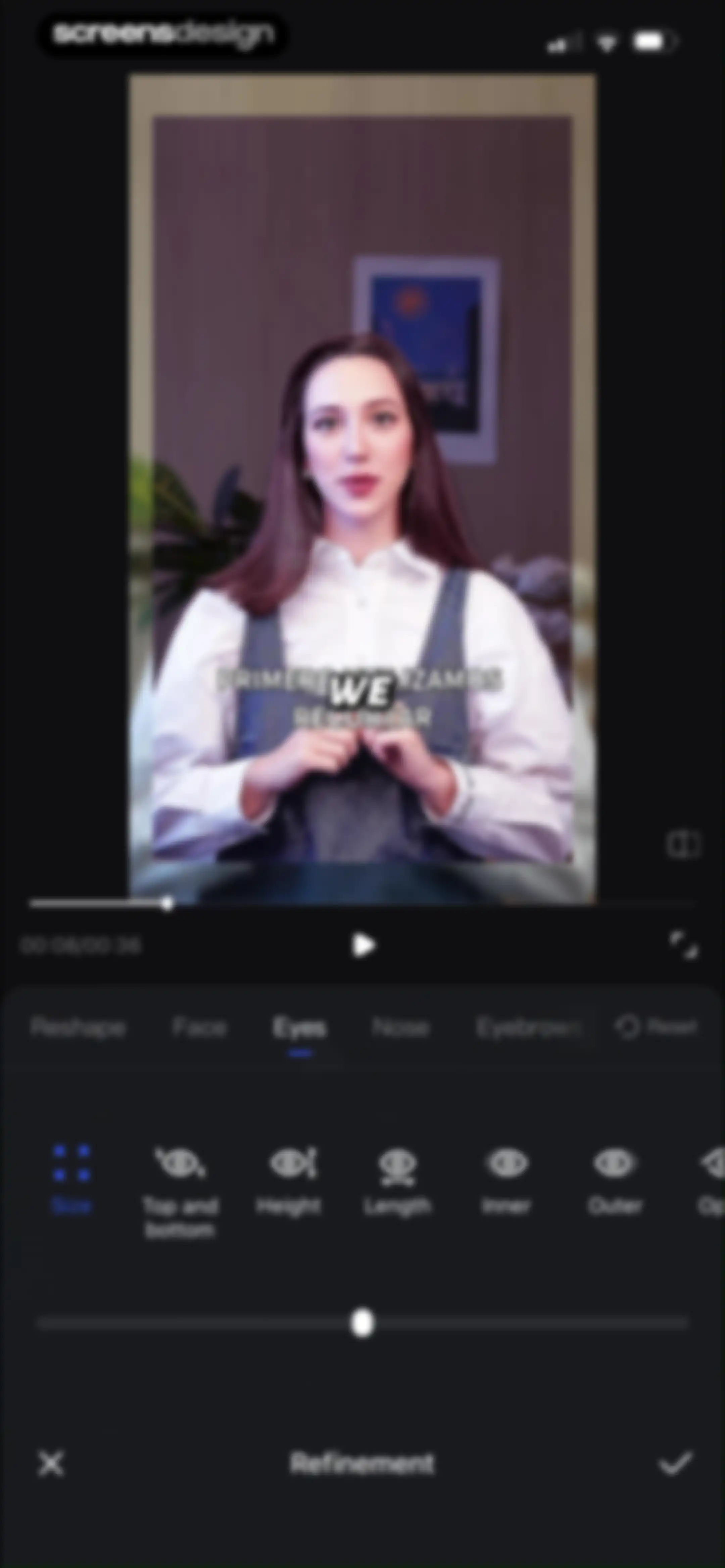 Vmake Labs: create viral video screen 100