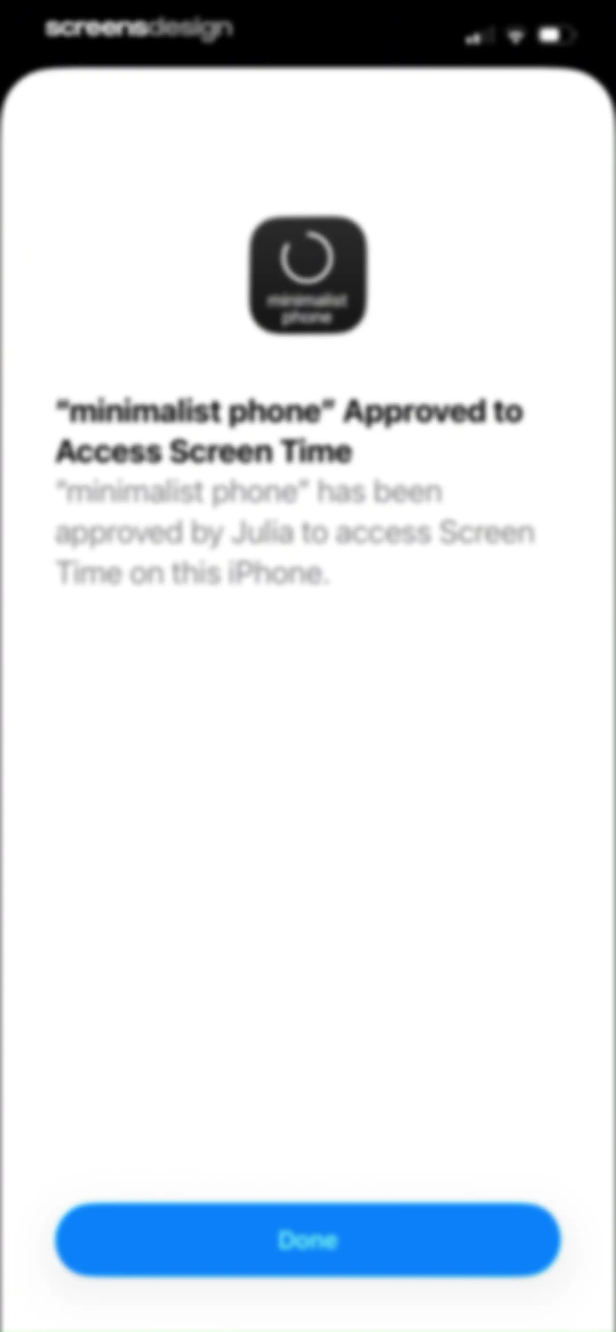 minimalist phone ® Block Apps screen 14