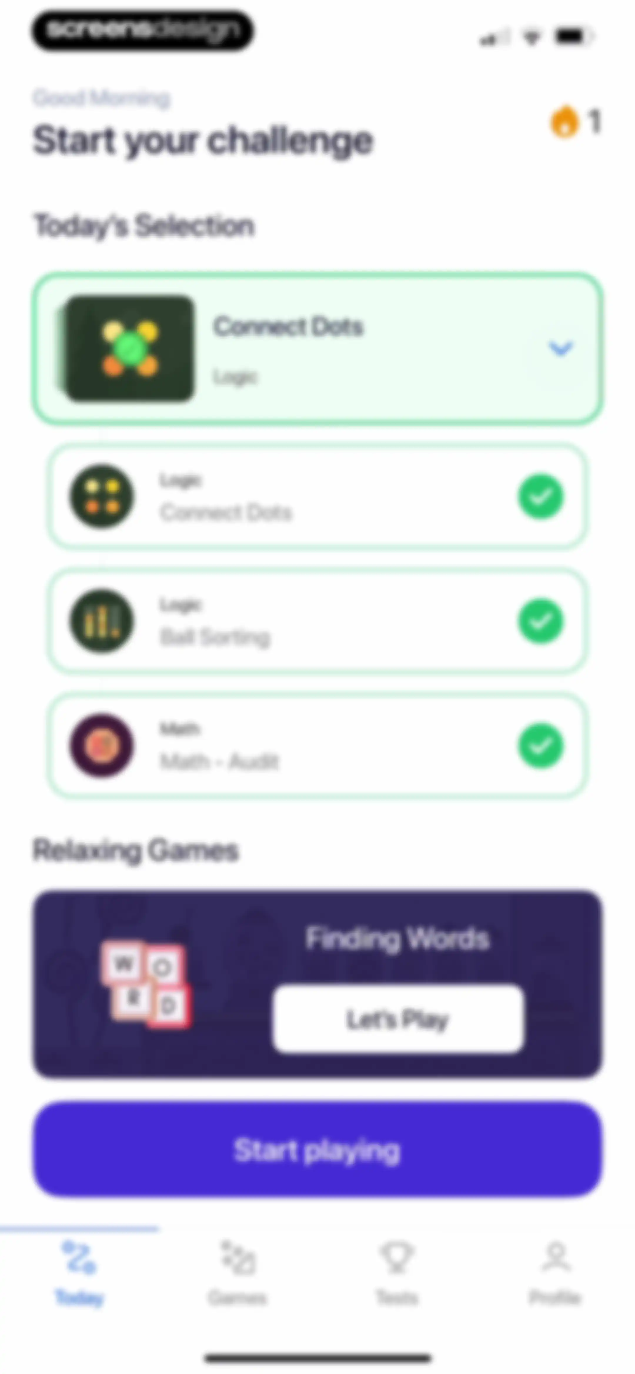 IQ Booster: Brain Games & Test screen 35