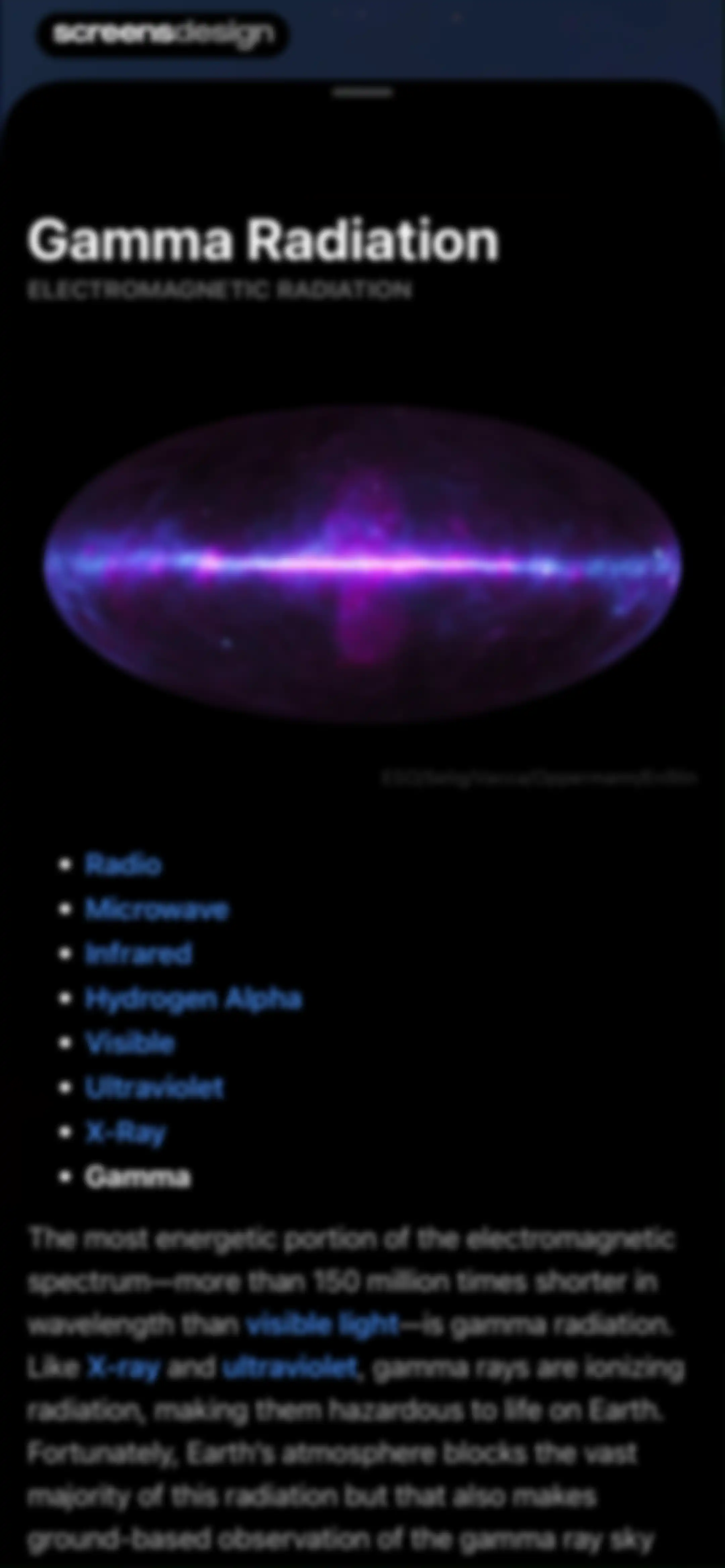 Sky Guide screen 54