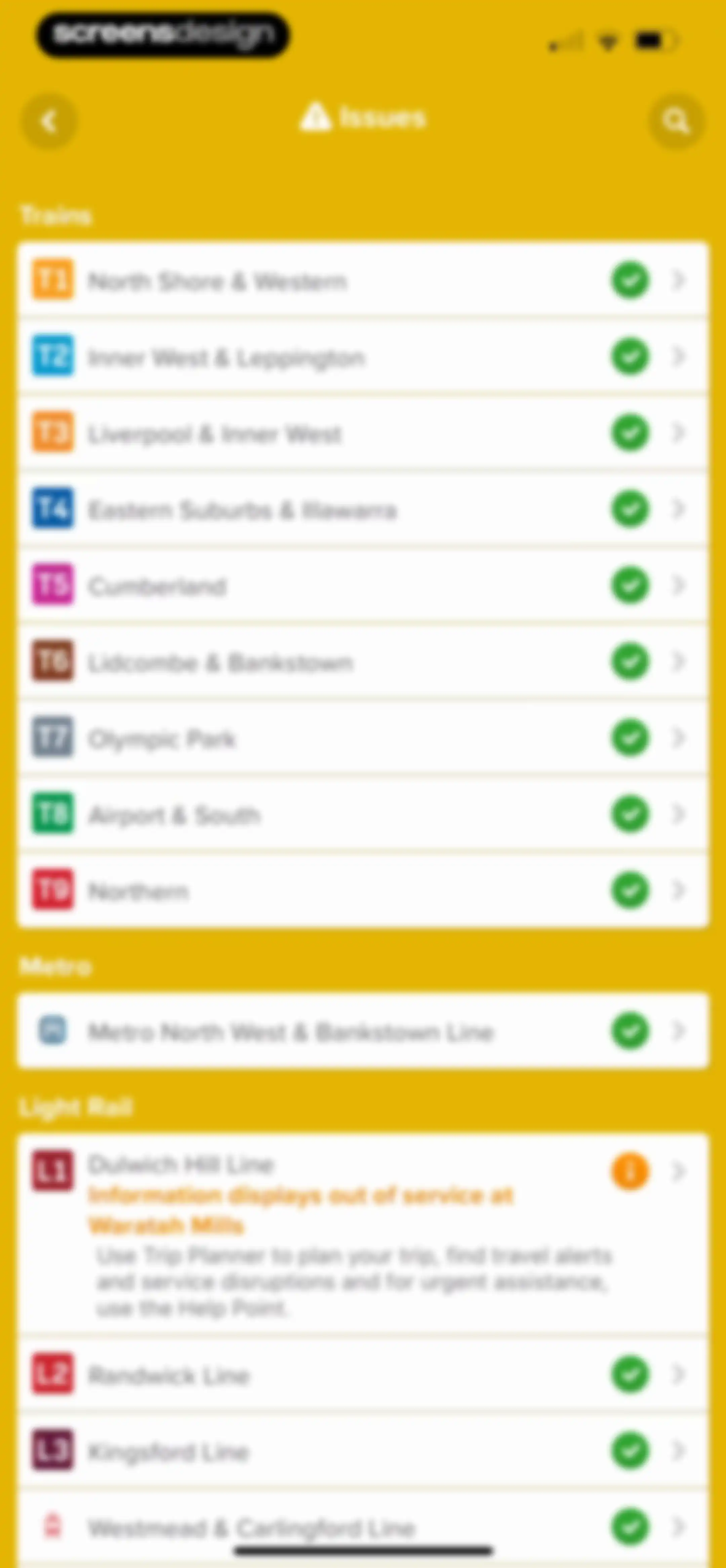 Citymapper: All Live Transit screen 104