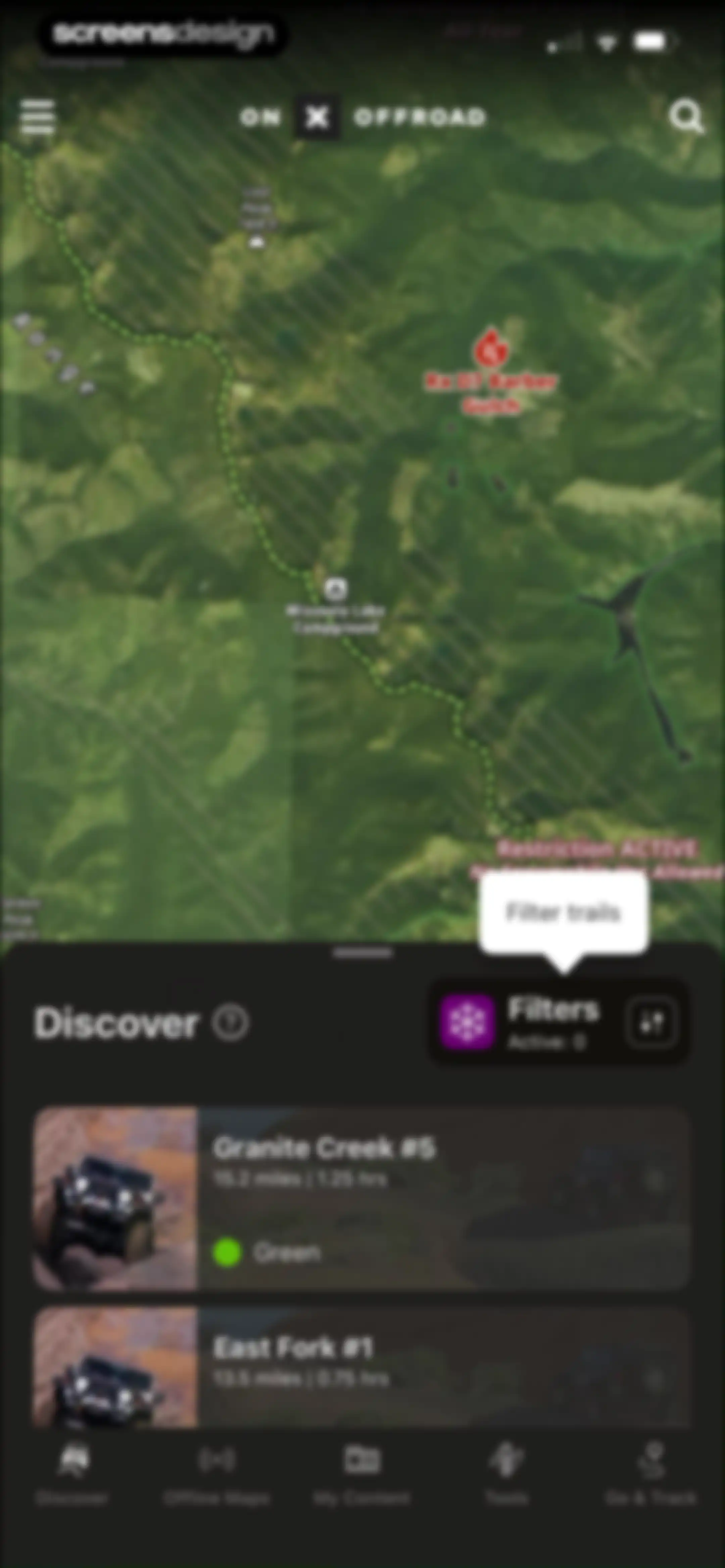 onX Offroad: Trail Maps & GPS screen 61