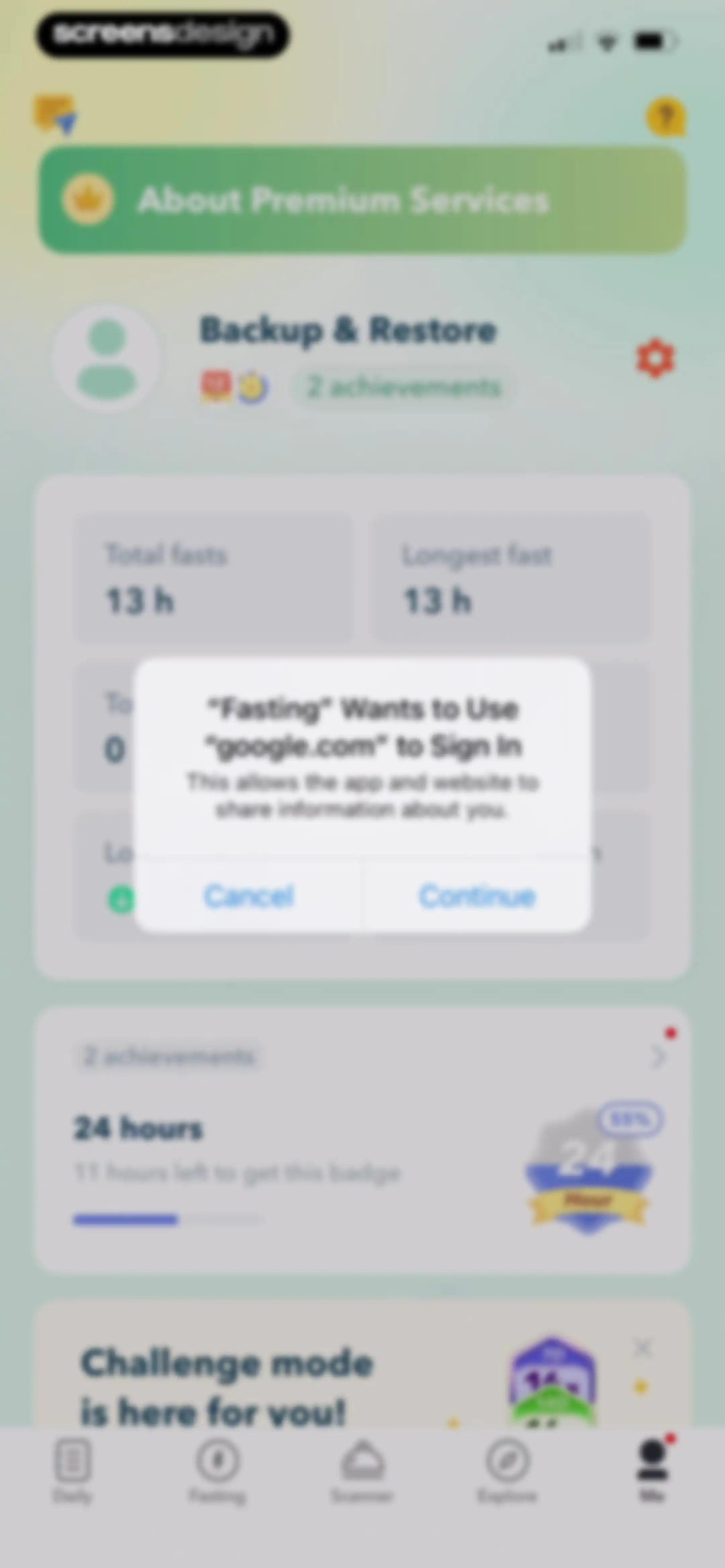 Intermittent Fasting Tracker - screen 298