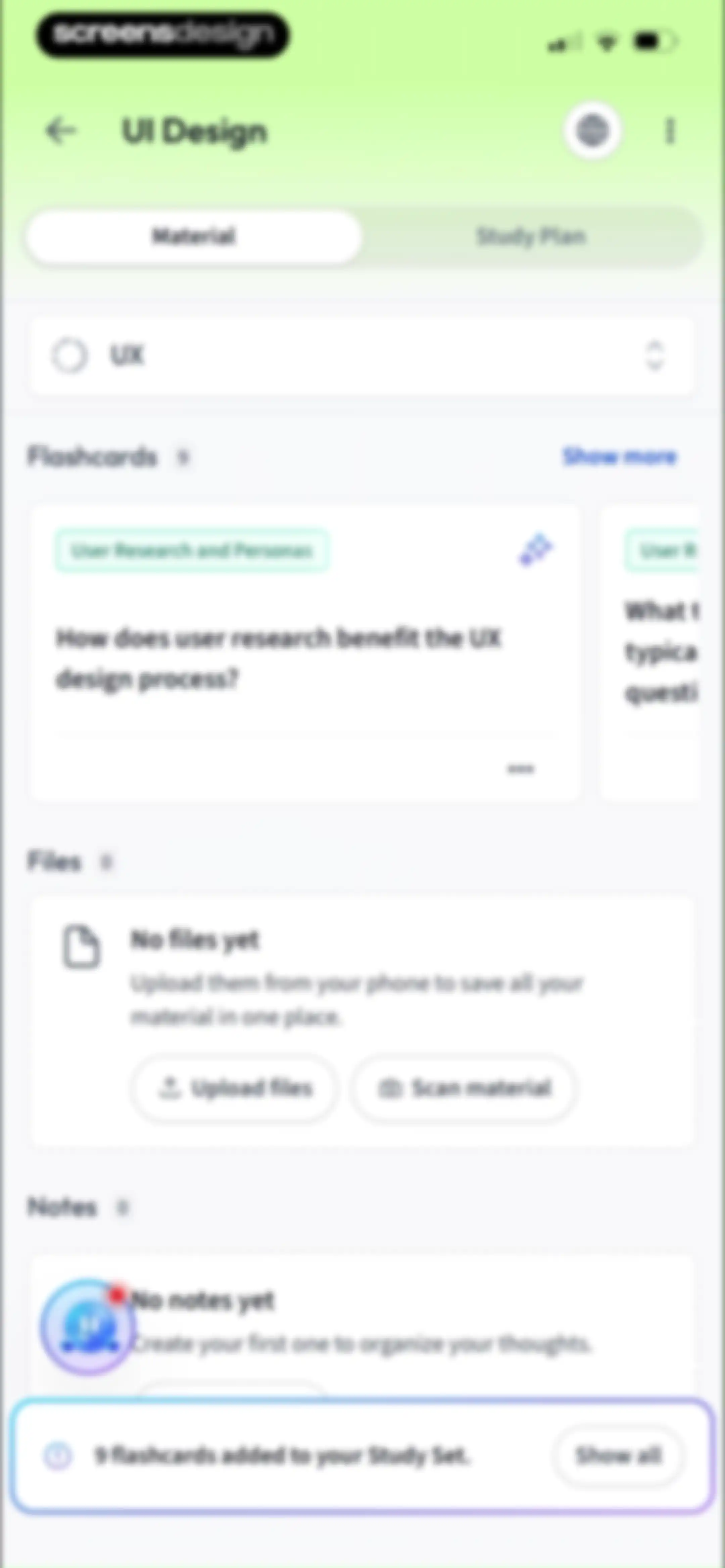 Vaia: AI Flashcards. Study App screen 120