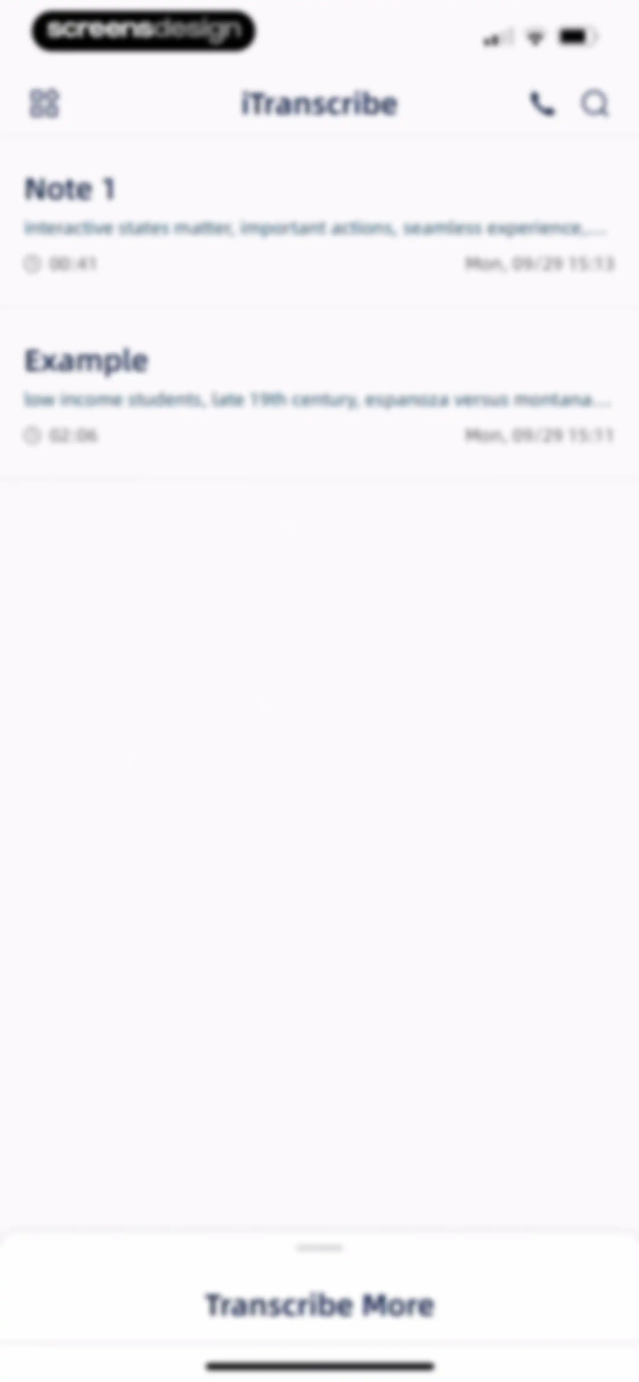 iTranscribe - Audio to Text screen 48