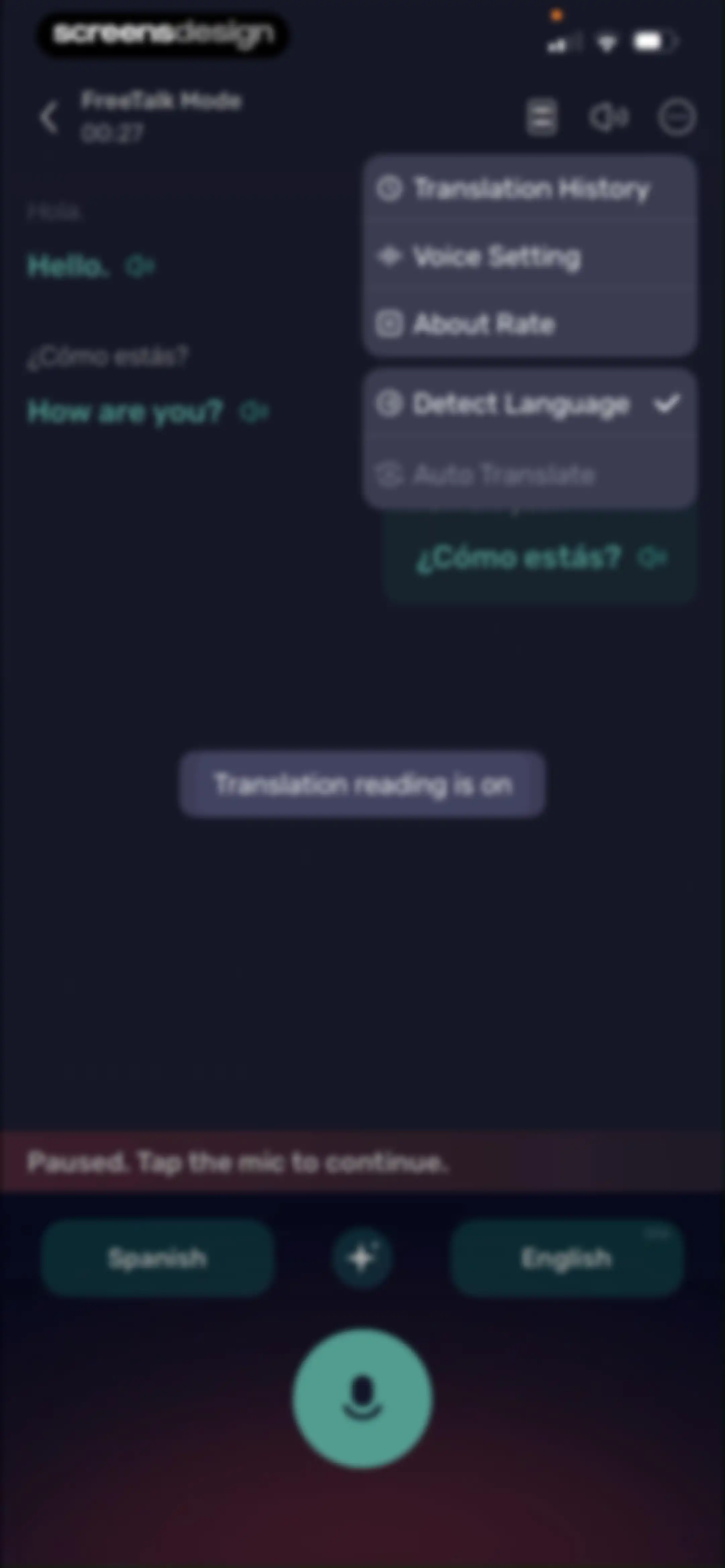 AI Phone:Call&Voice Translator screen 100