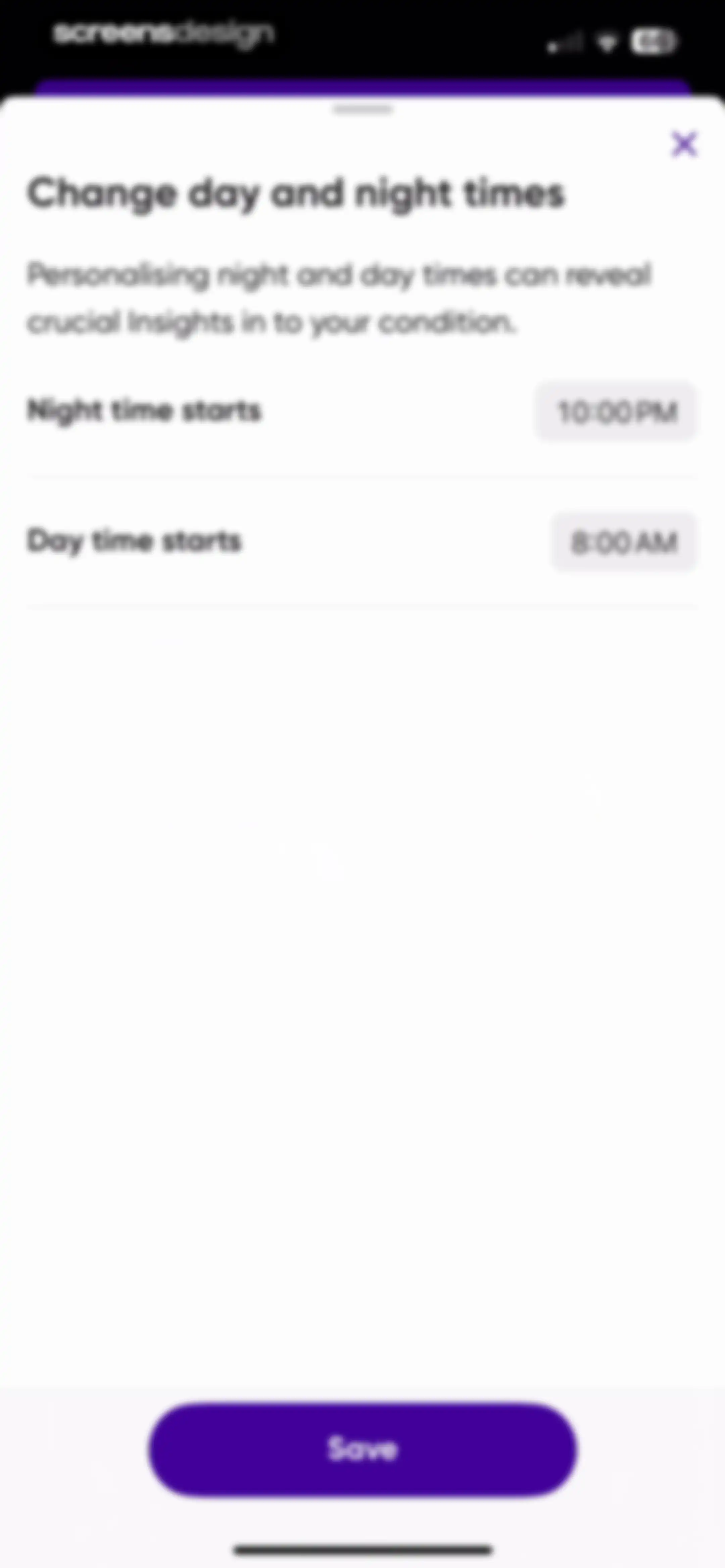 Epsy: Seizure Log for Epilepsy screen 90