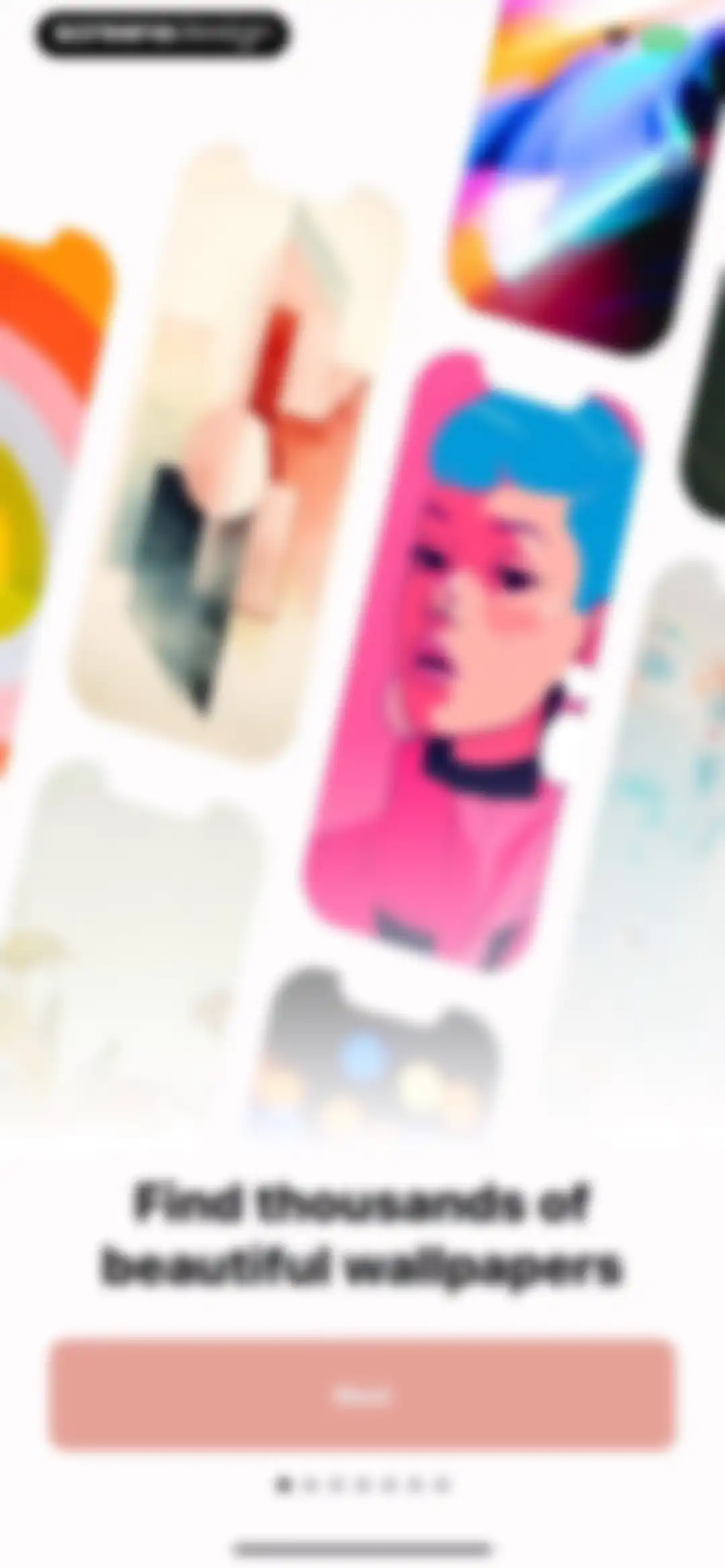 Aesthetic: App icons & Widgets screen 4