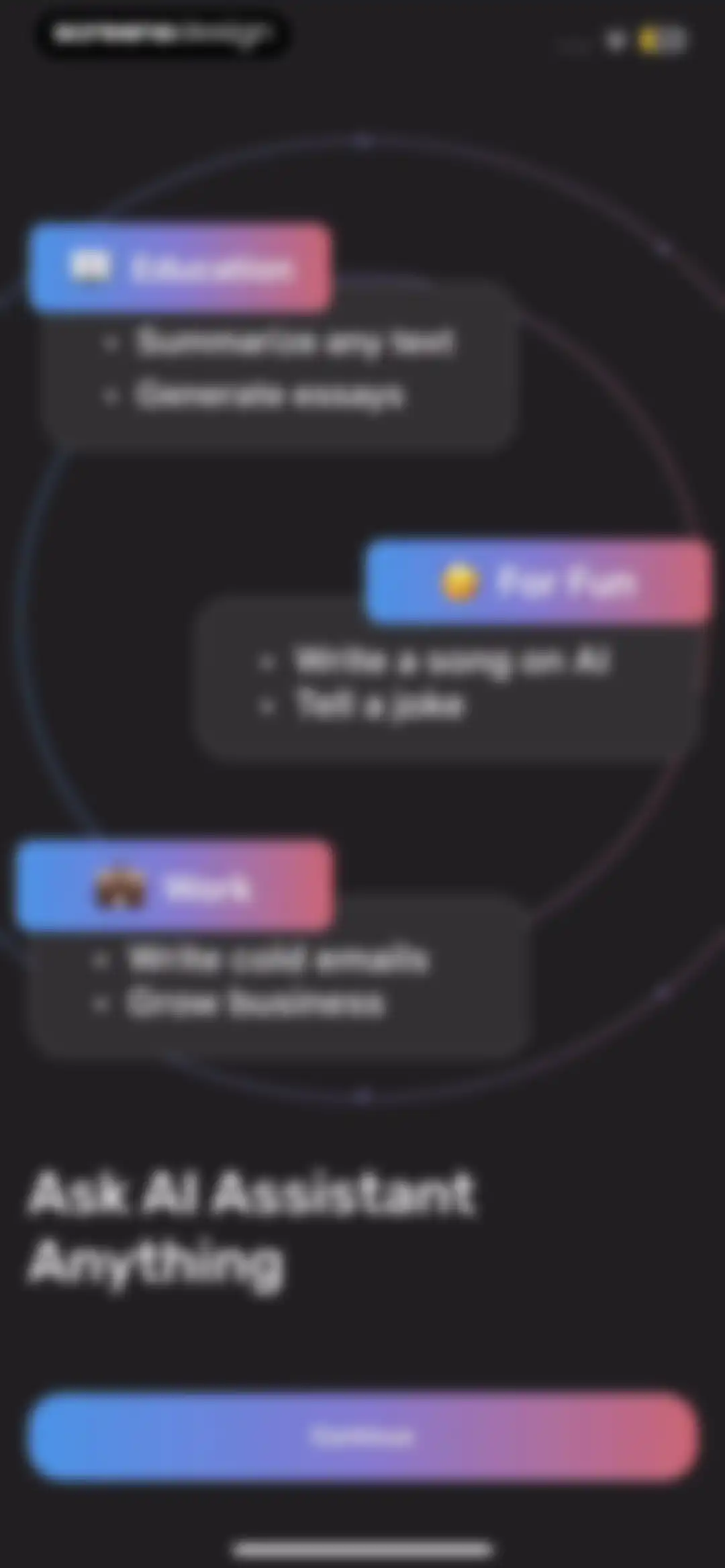 Gamma AI -Ask AI Chat Anything screen 2