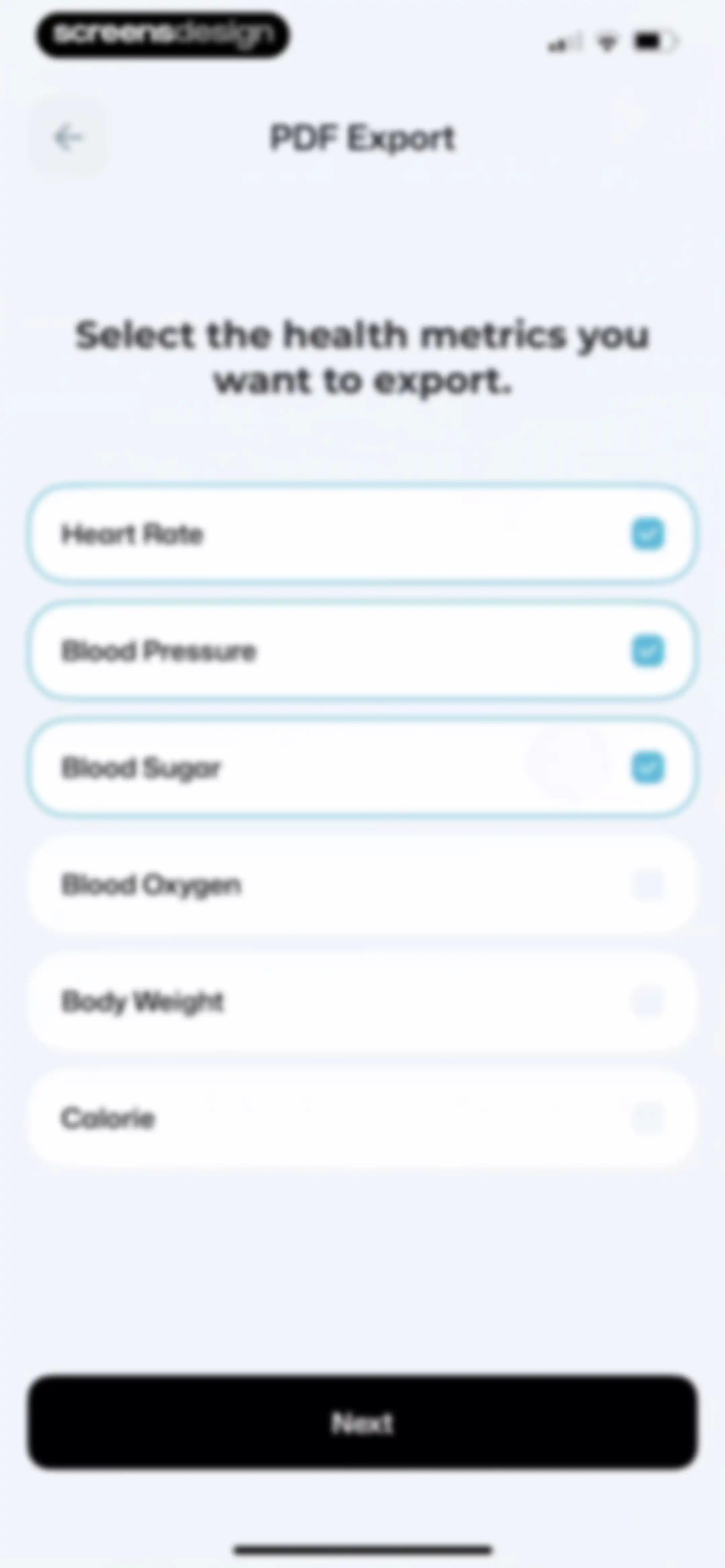 Wellance – AI Health & Balance screen 33