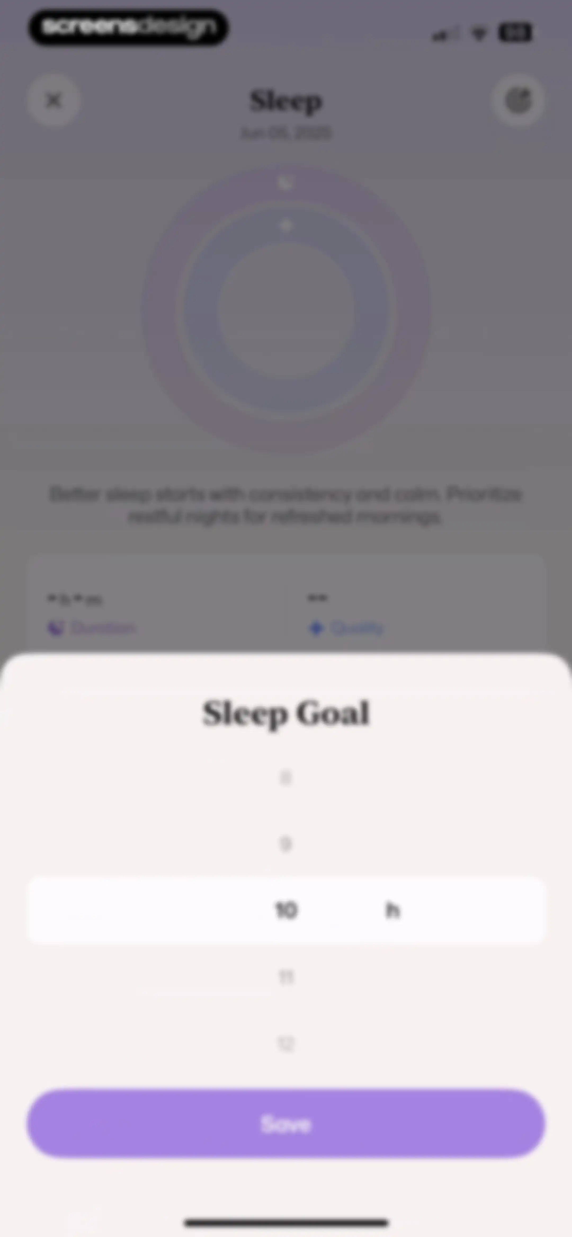 Well AI: Improve Well-being screen 55