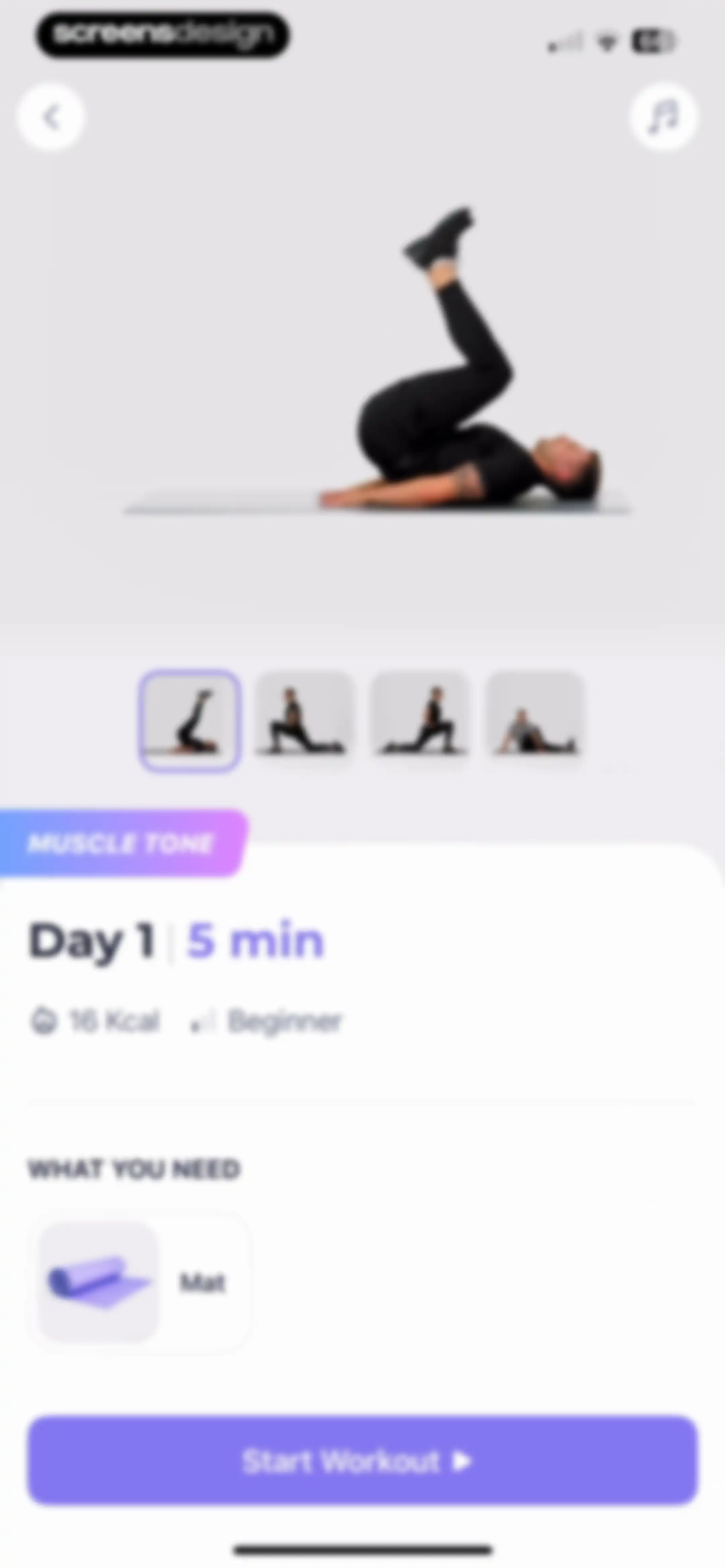 FitMe - Lazy Workout at Home screen 73