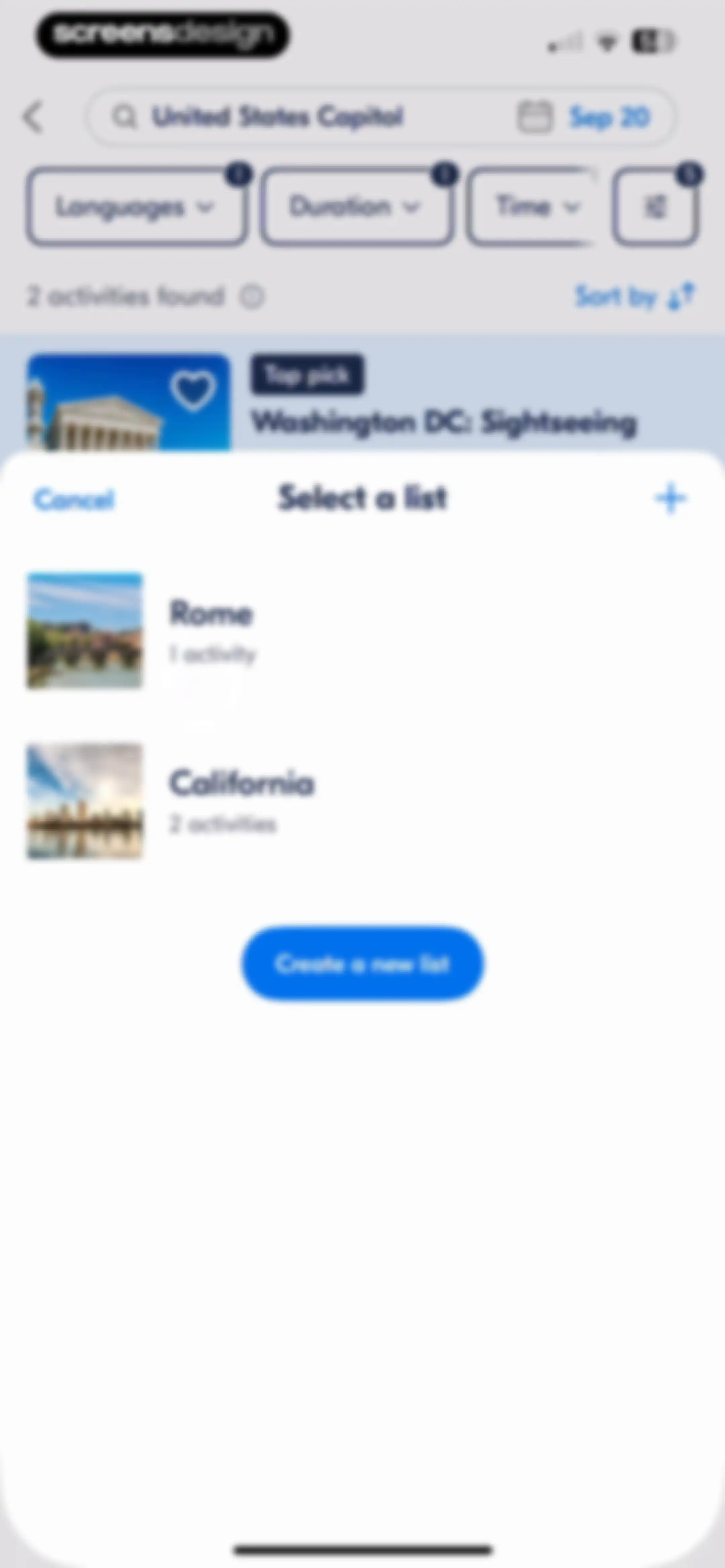 GetYourGuide: Plan & Book screen 67