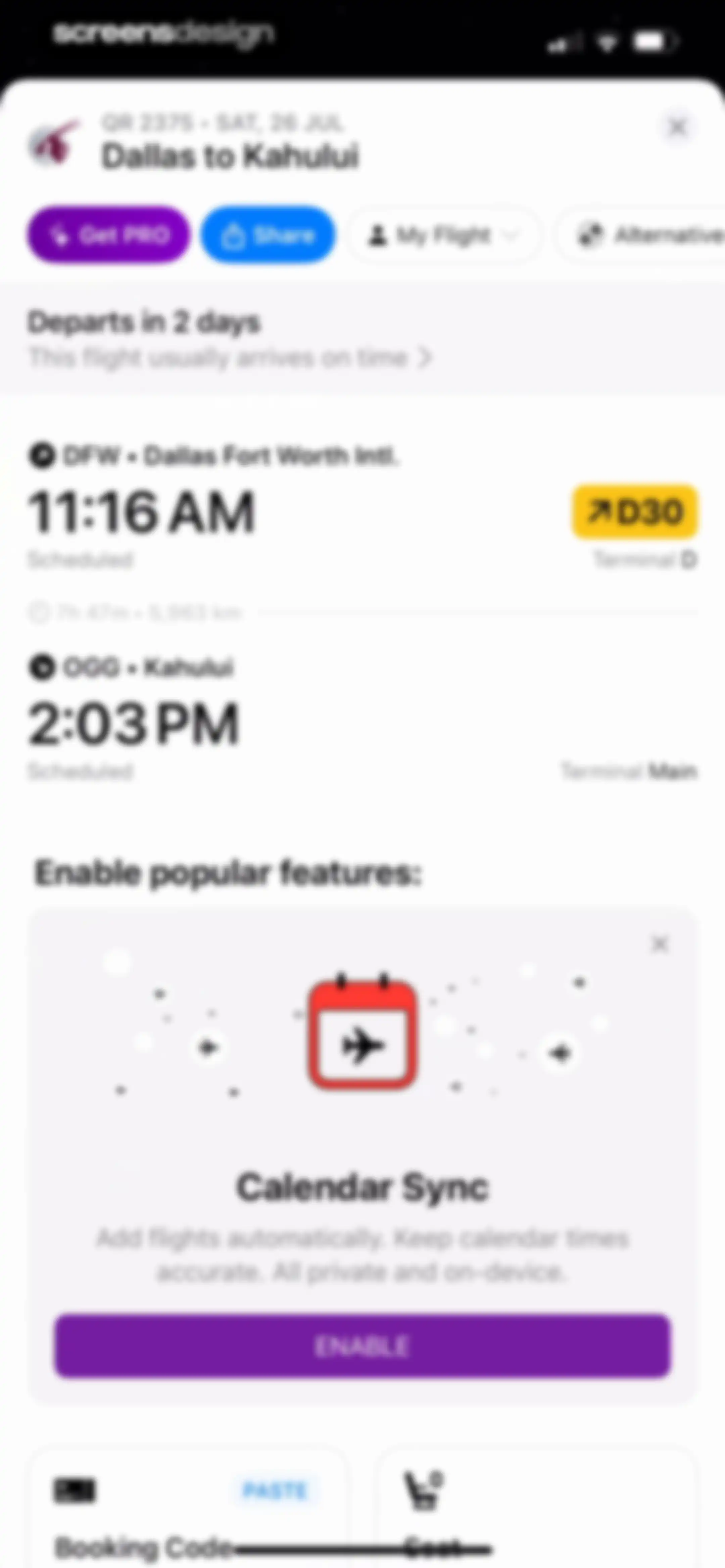 Flighty – Live Flight Tracker screen 63
