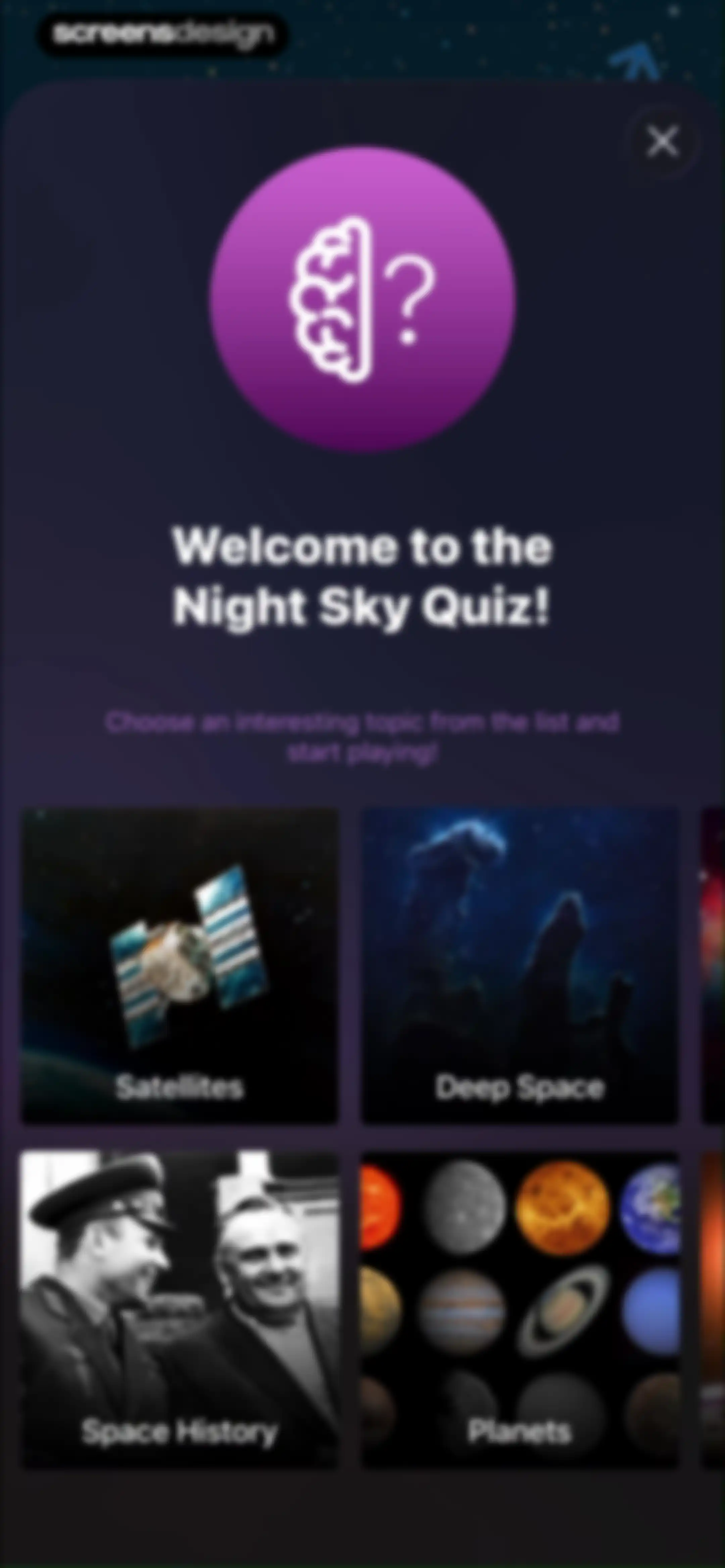 Night Sky screen 106