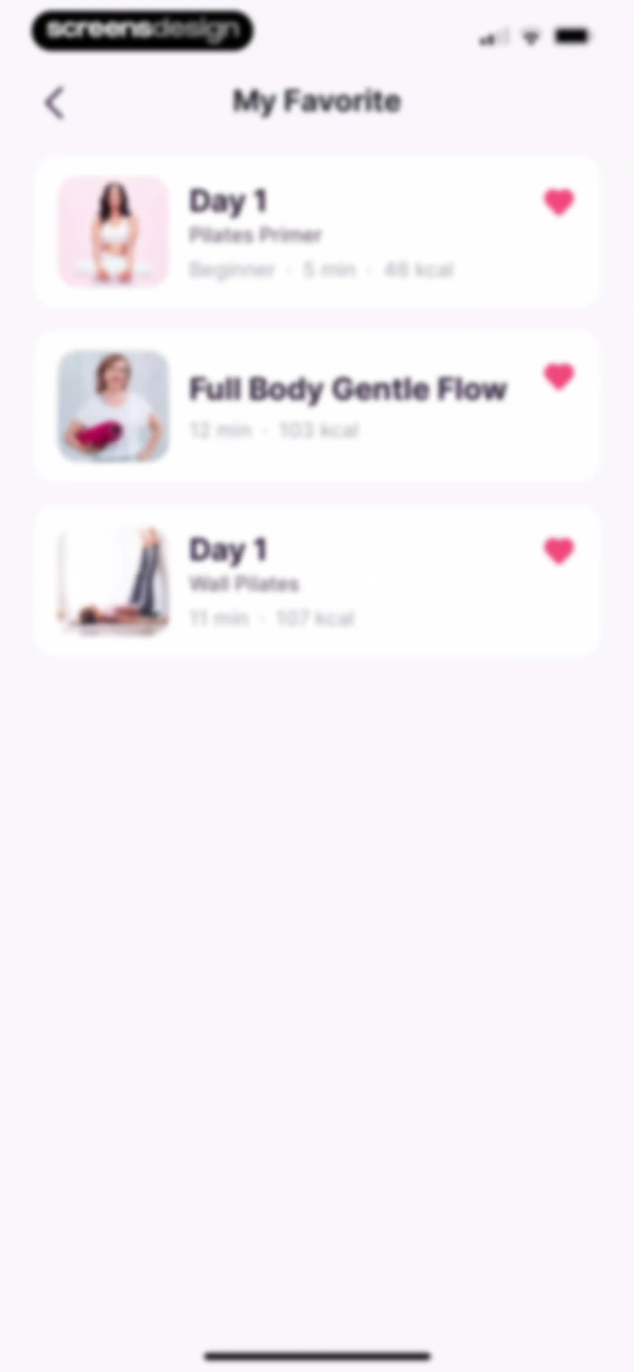 Pilates at Home, Wall Pilates screen 132