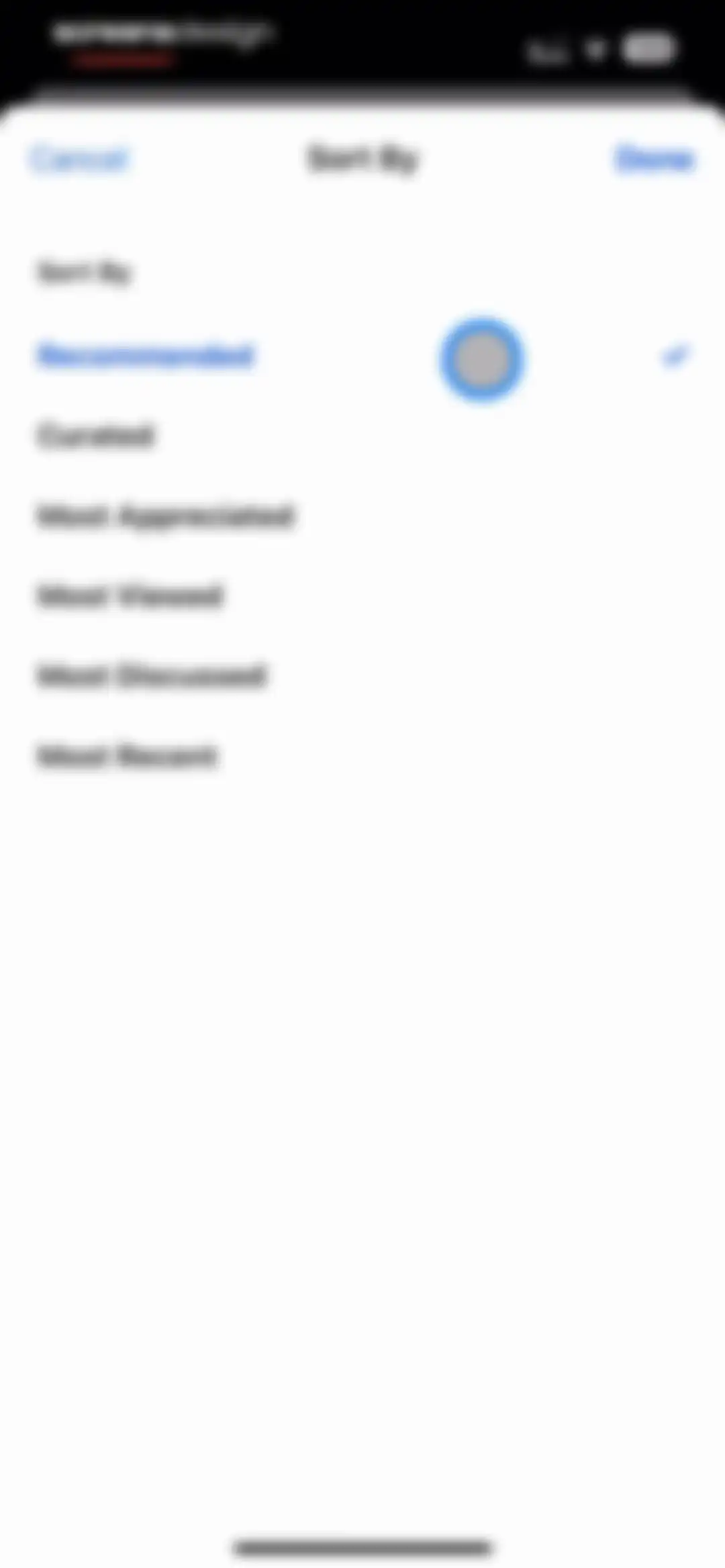 Behance – Creative Portfolios screen 17