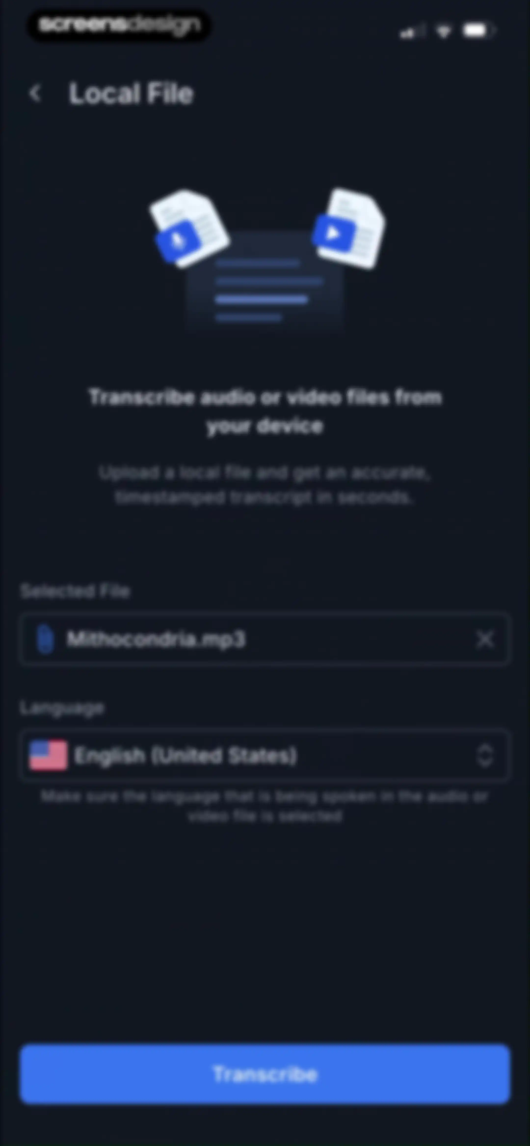 Transkriptor - Speech to Text screen 97
