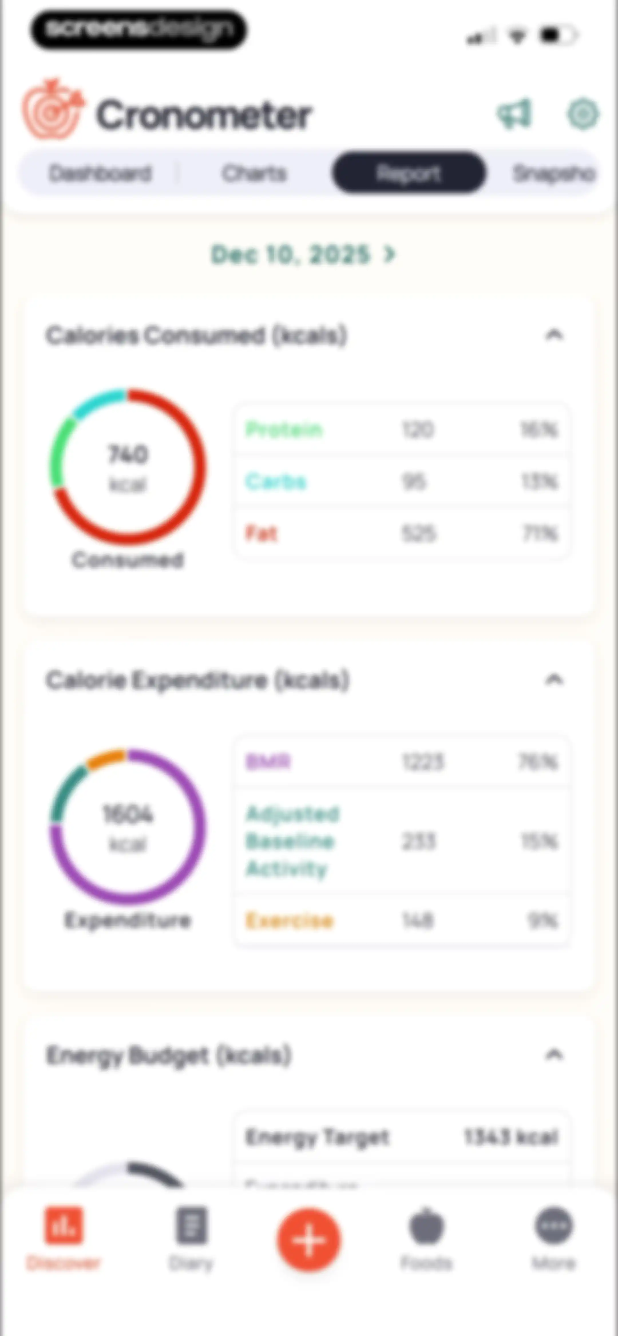Cronometer: Calorie Counter screen 67