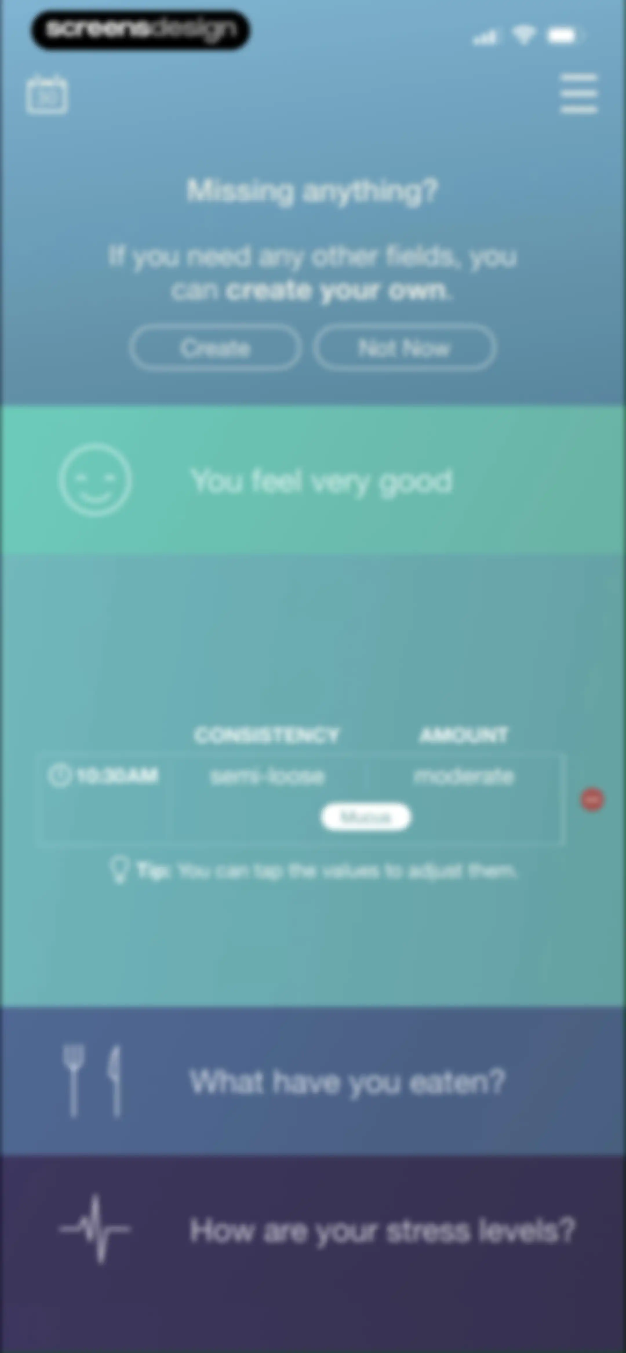 Bowelle - The IBS tracker screen 11