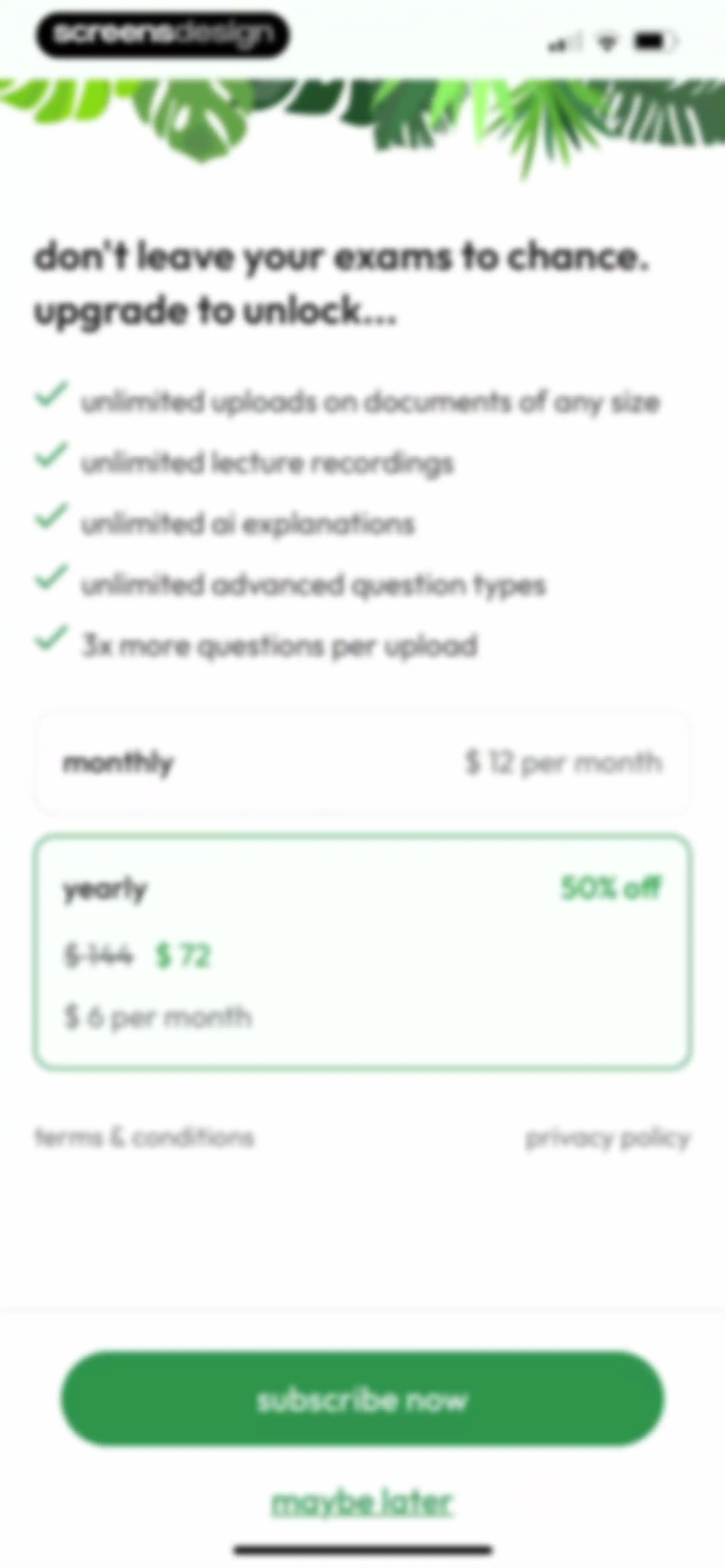 Jungle: AI Flashcards & Quiz screen 20