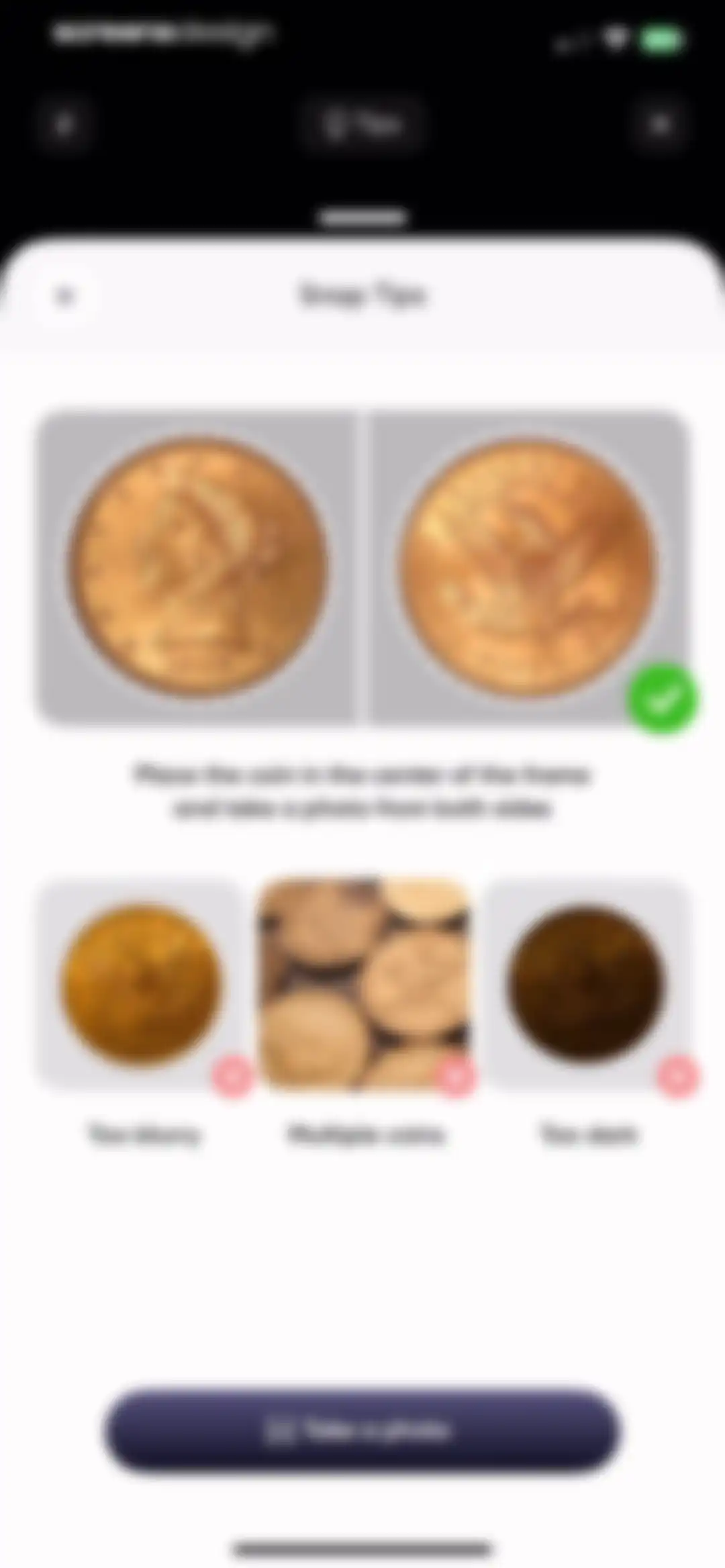 Coin Identifier - CoinScan screen 10