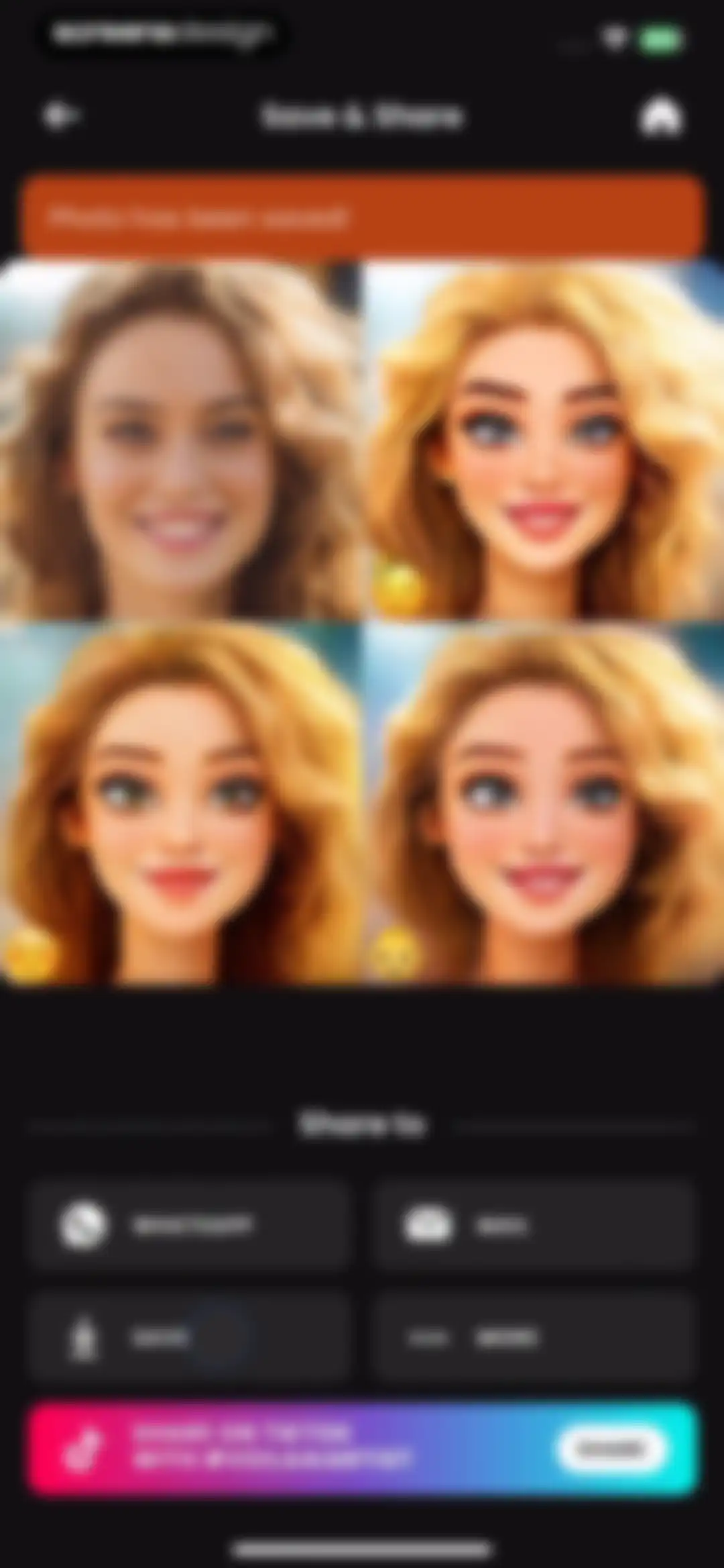 Voilà AI Artist Cartoon Filter screen 41