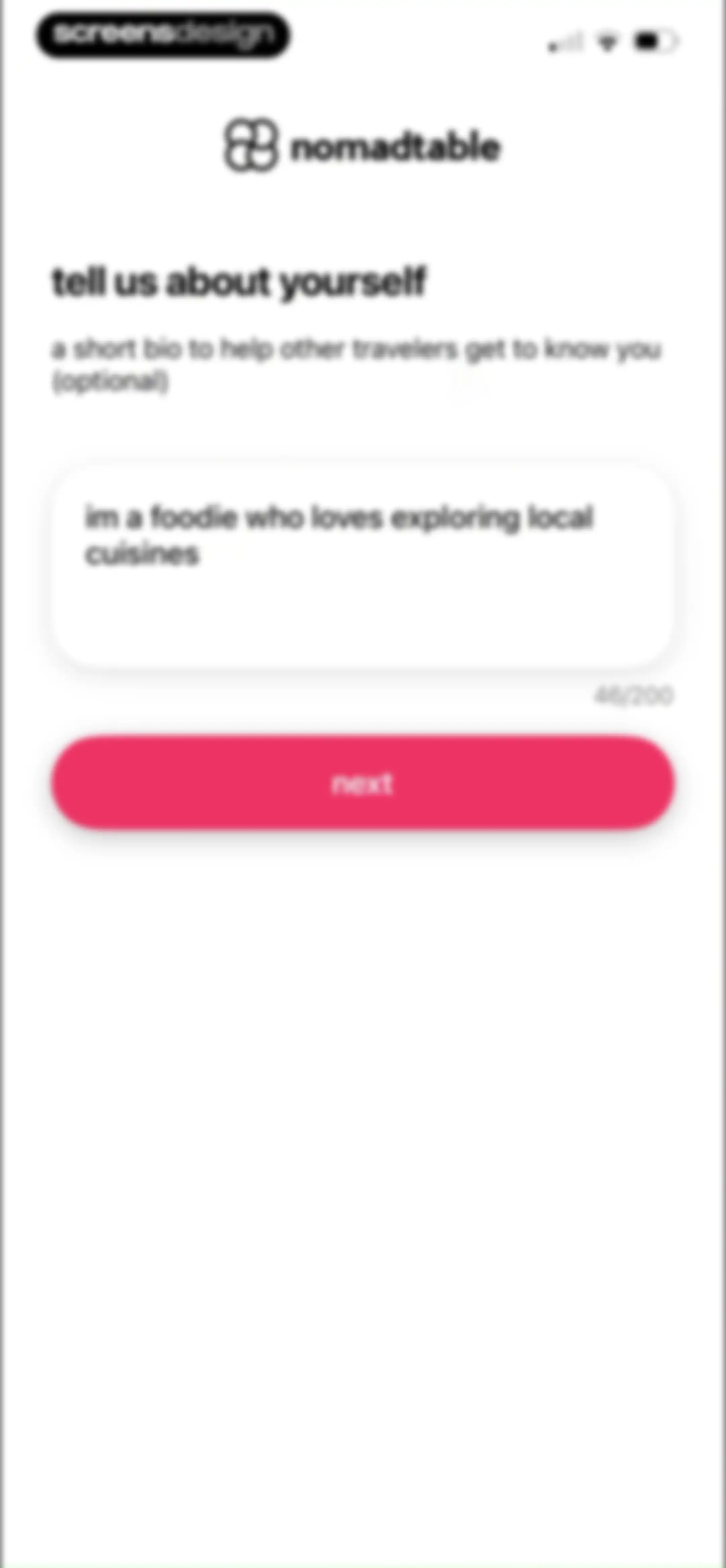 nomadtable: travel friends screen 19
