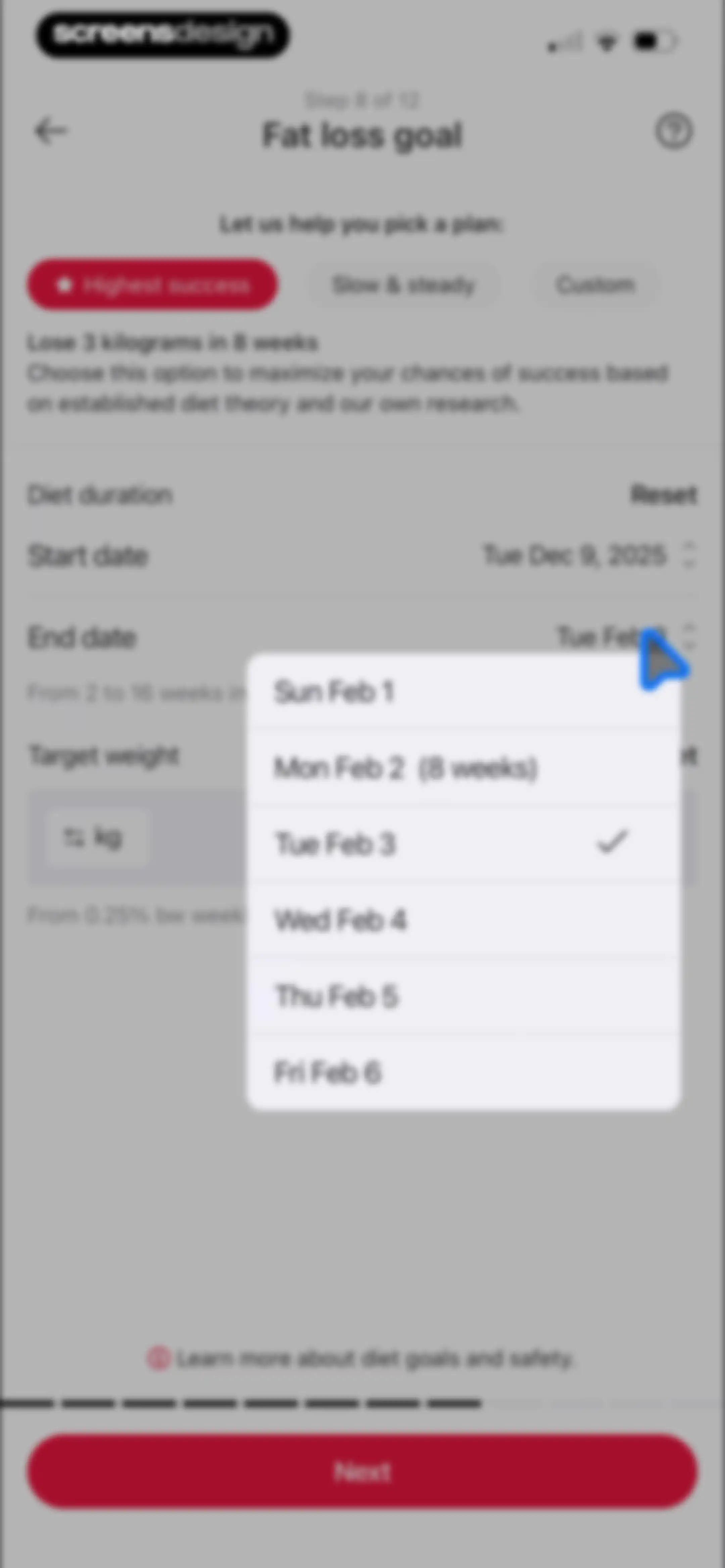 RP Diet Coach & Planner screen 15