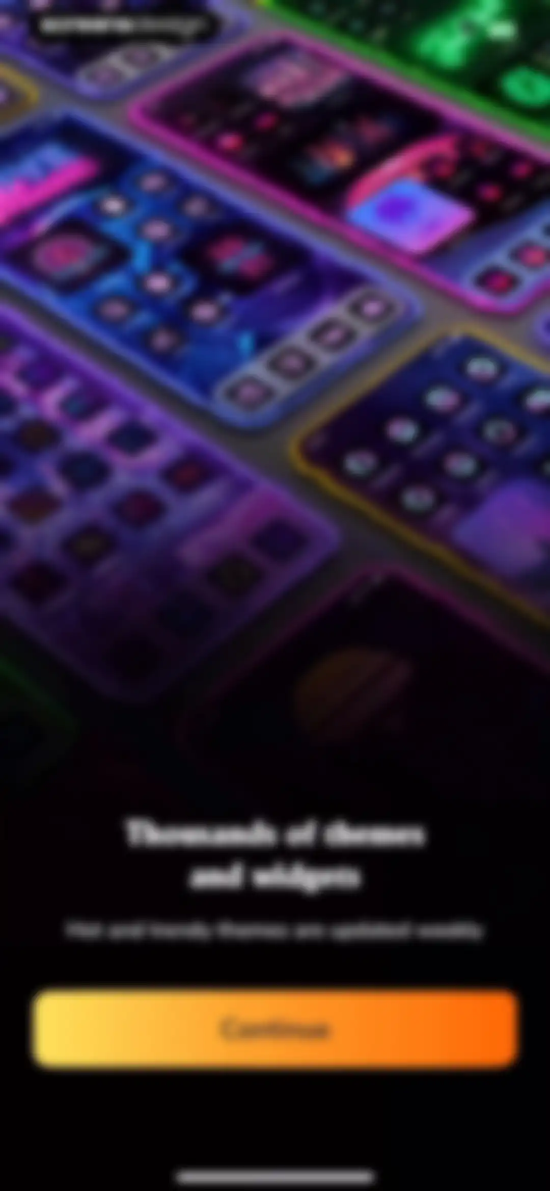 MyTheme - App Icons & Widgets screen 6