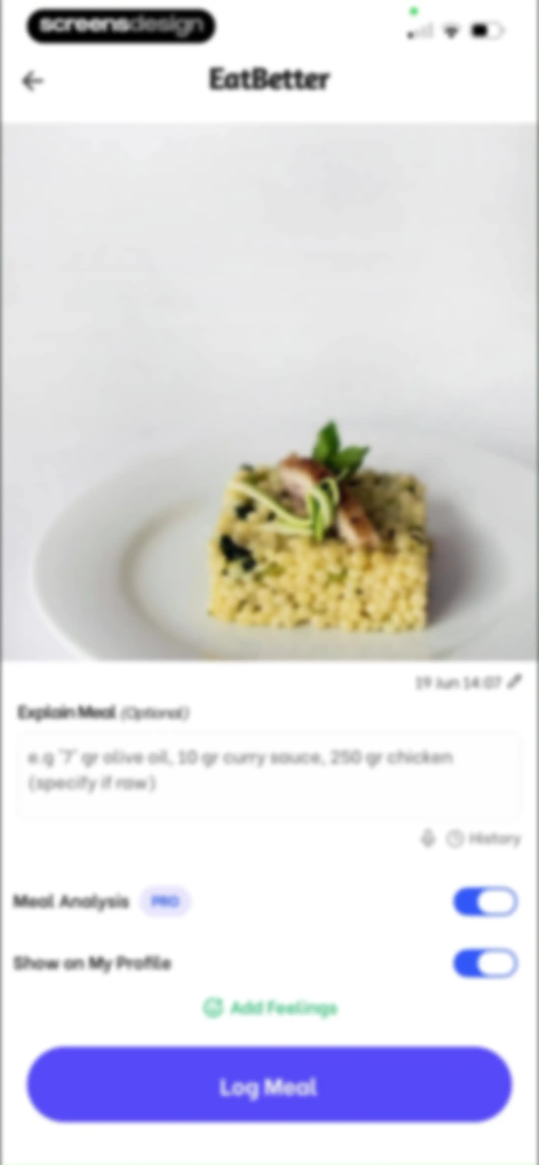 EatBetter: AI Food Journal screen 109