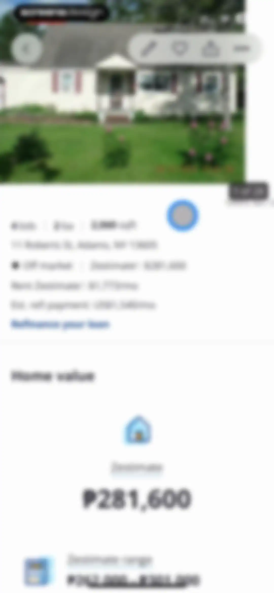 Zillow Real Estate & Rentals screen 134