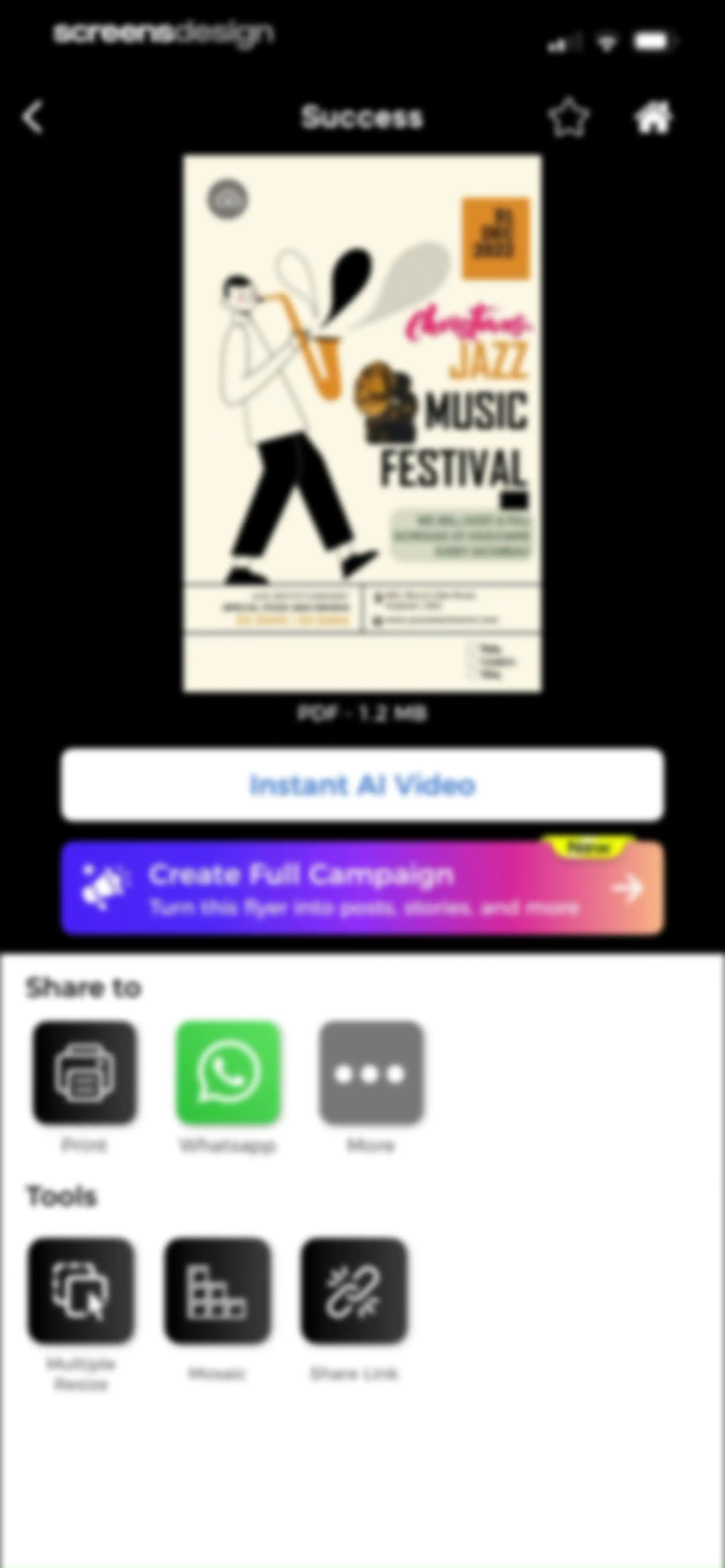 Flyer Maker + Poster Maker screen 102