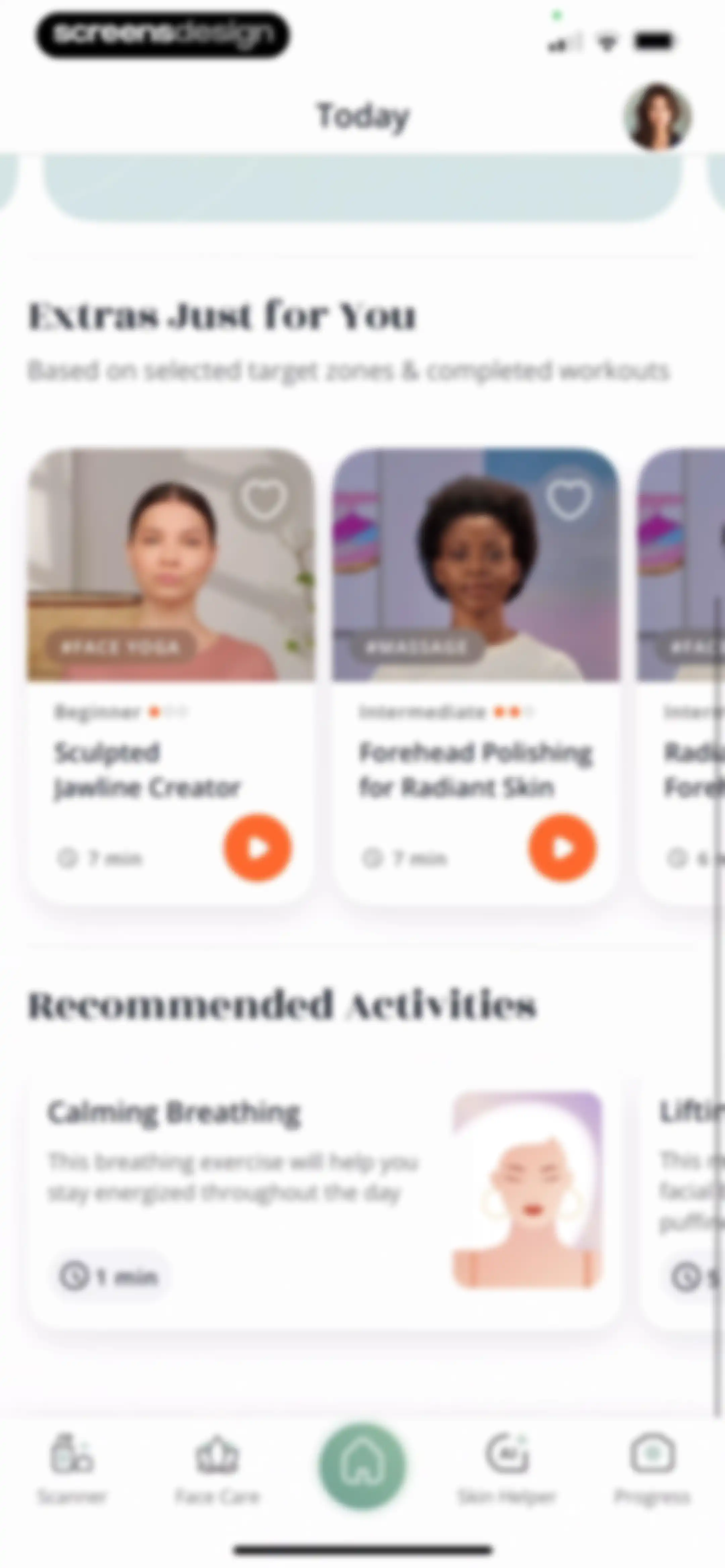 Luvly: Face Yoga Exercises screen 66