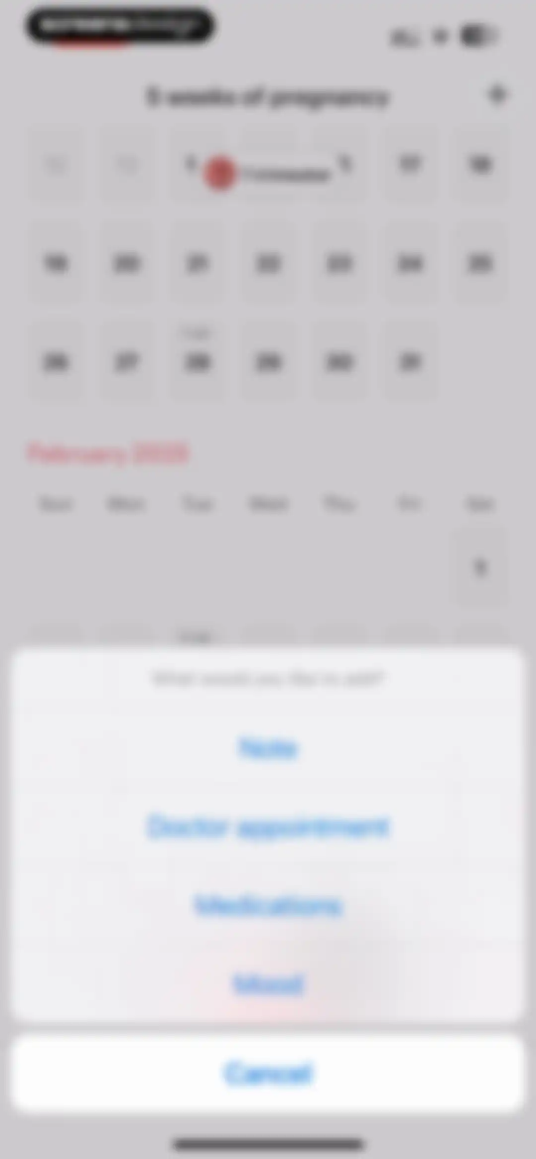 amma: Pregnancy & Baby Tracker screen 104