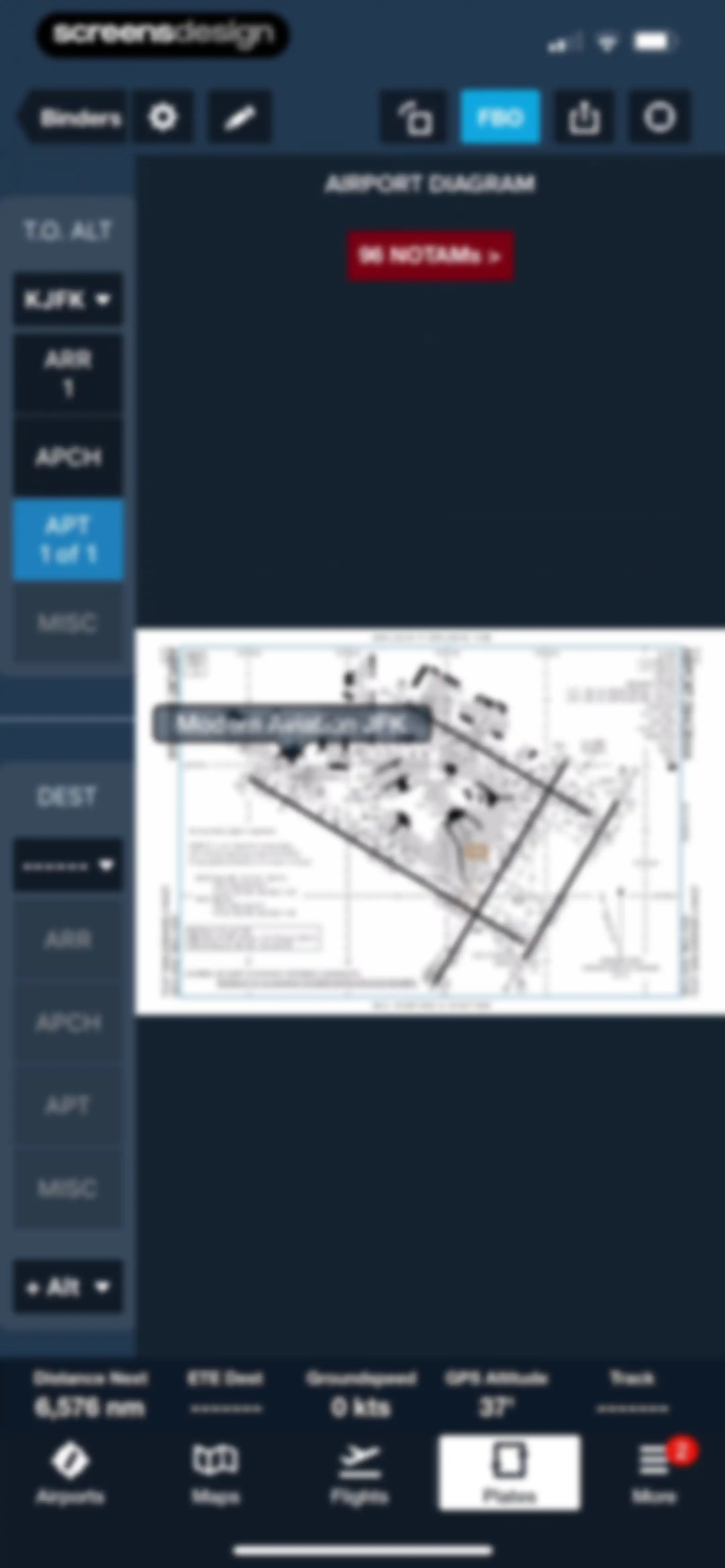 ForeFlight Mobile EFB screen 138