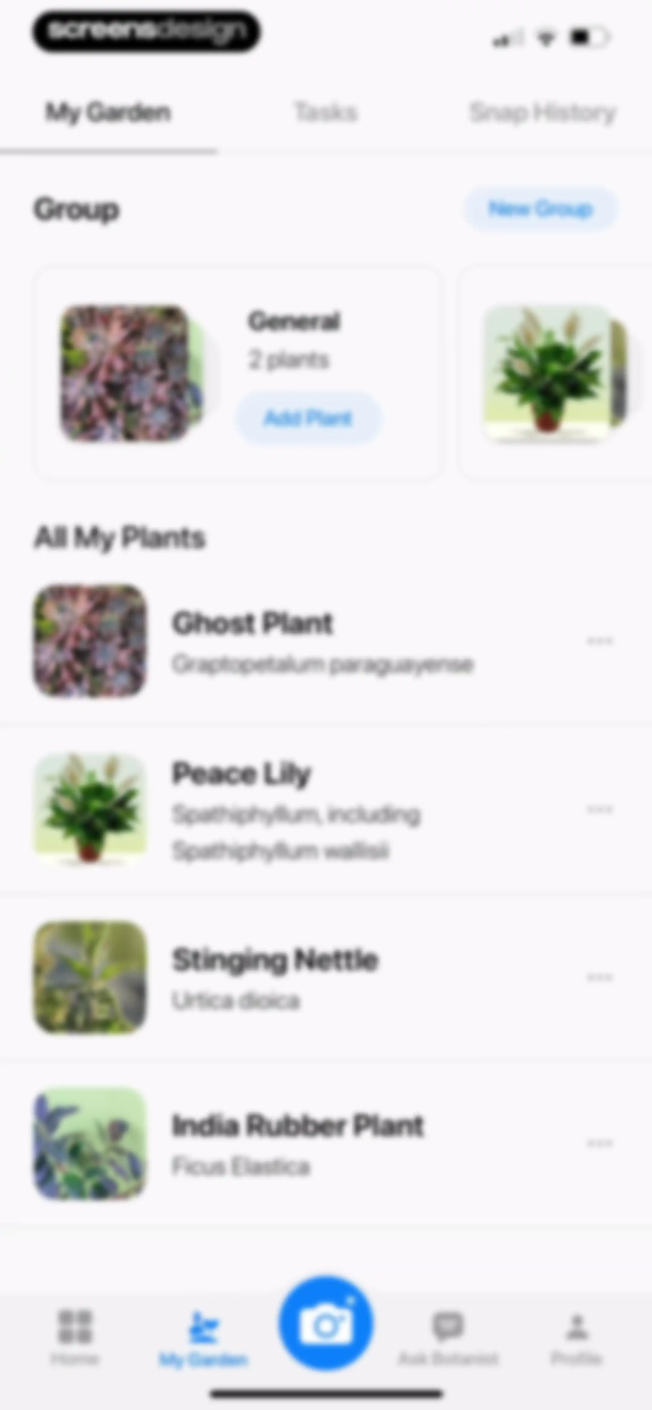 Plant App: Plant Identifier screen 128