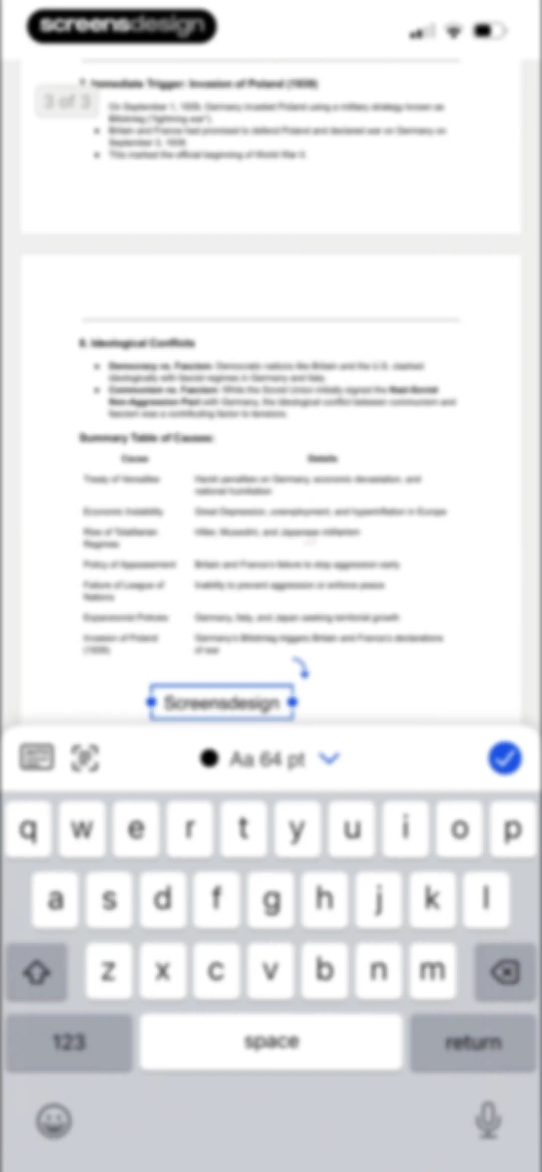 Forma: PDF Document Editor screen 33