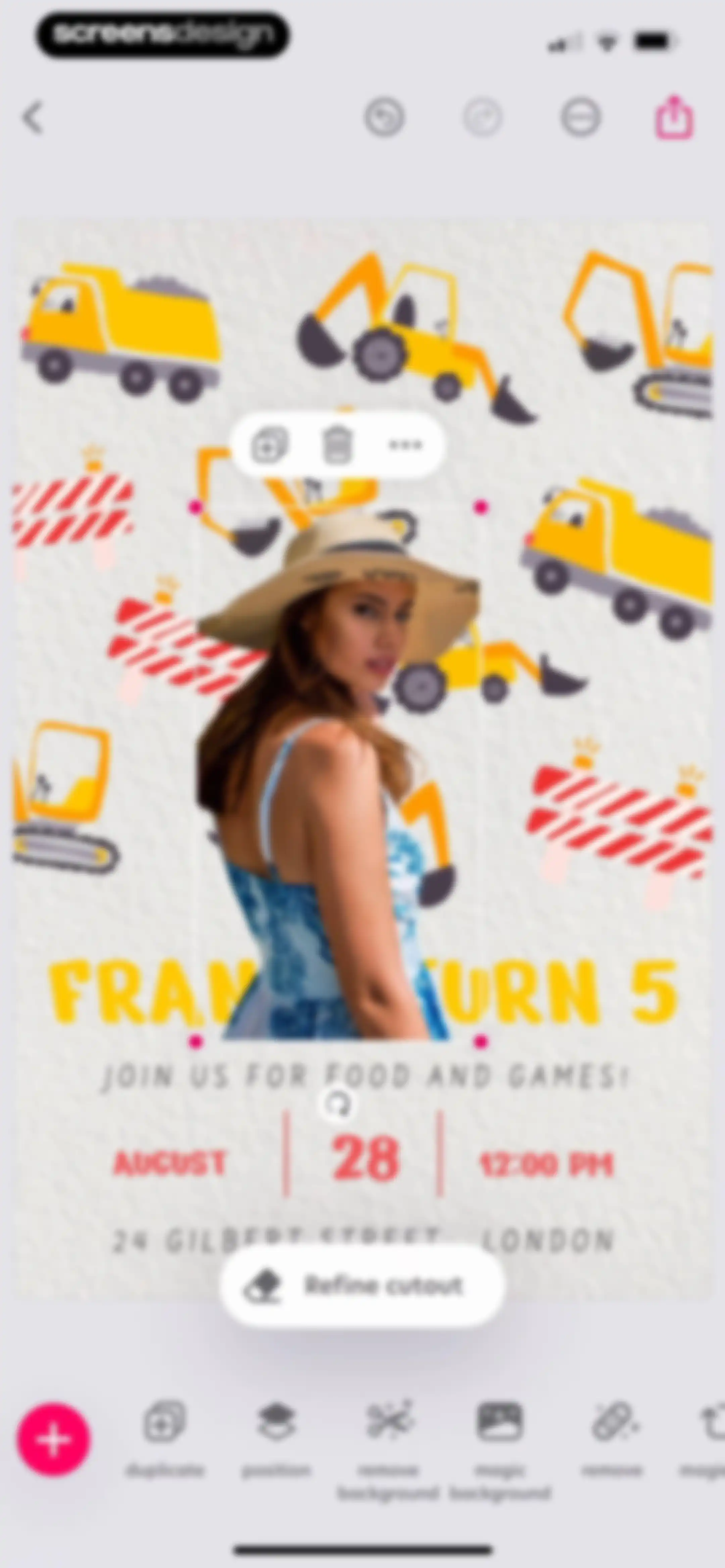 Bazaart AI Photo Editor Design screen 57