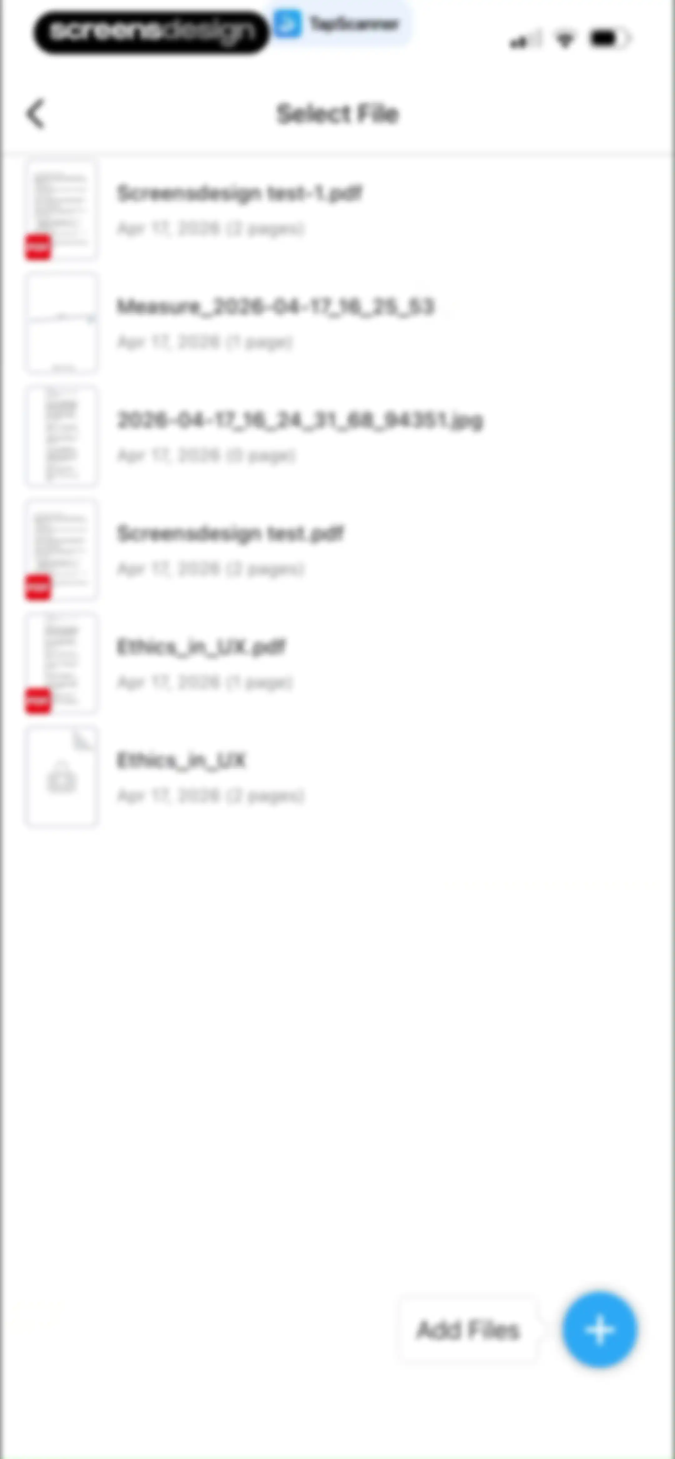 PDF Scanner App: TapScanner screen 114