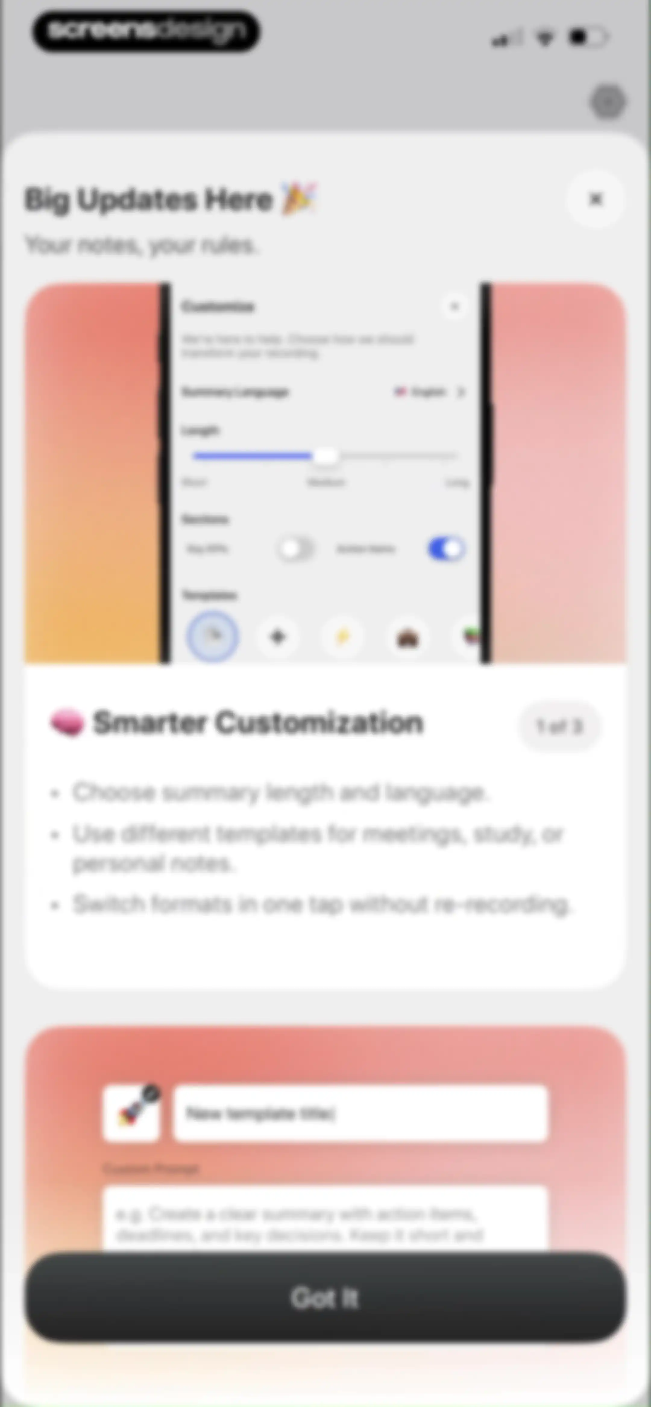 Notee: AI Note Taker screen 23
